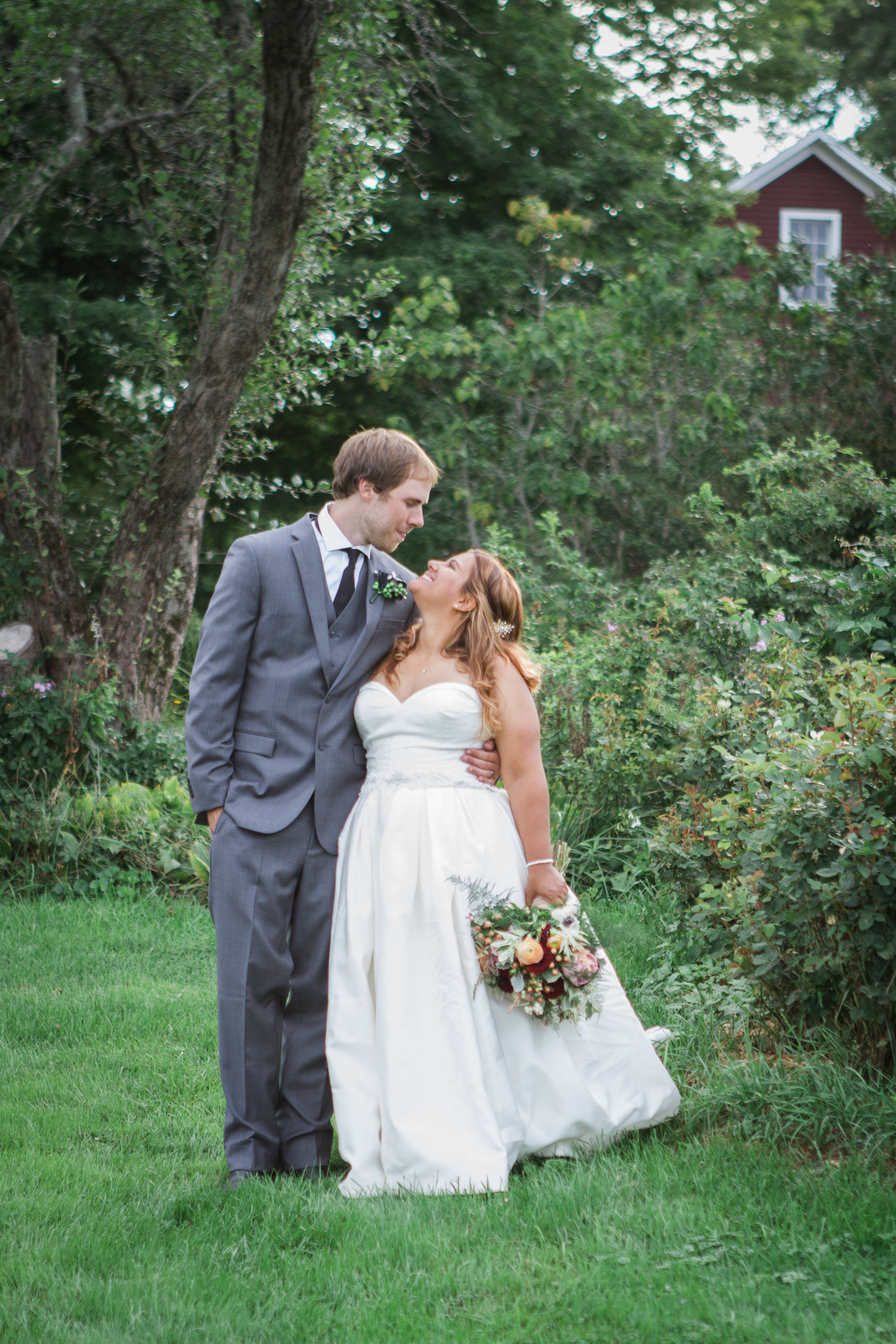 Carrie and Patrick Tyrone Farm Wedding Photographer in Pomfret Connecticut by Shannon Sorensen Photography