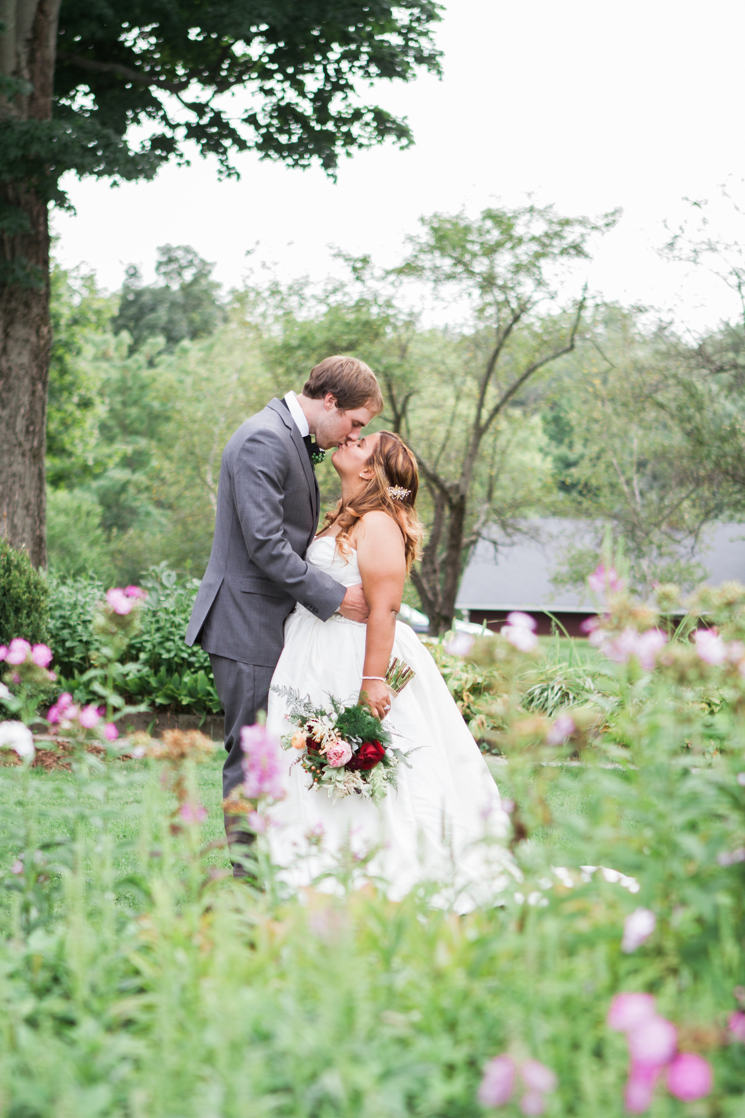 Carrie and Patrick Tyrone Farm Wedding Photographer in Pomfret Connecticut by Shannon Sorensen Photography