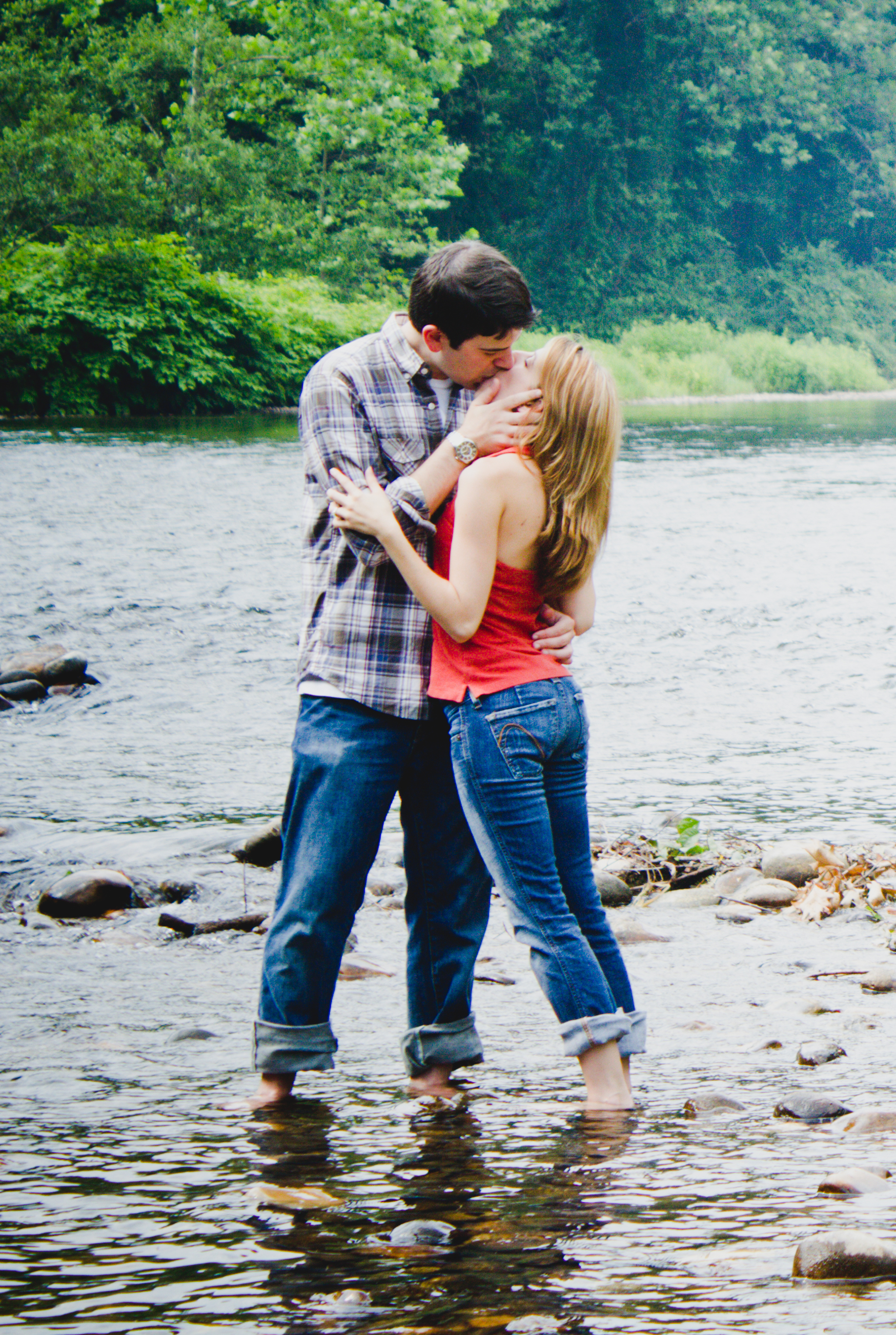 Amanda and Zach Collinsville Connecticut Engagement Photographer Shannon Sorensen Photography