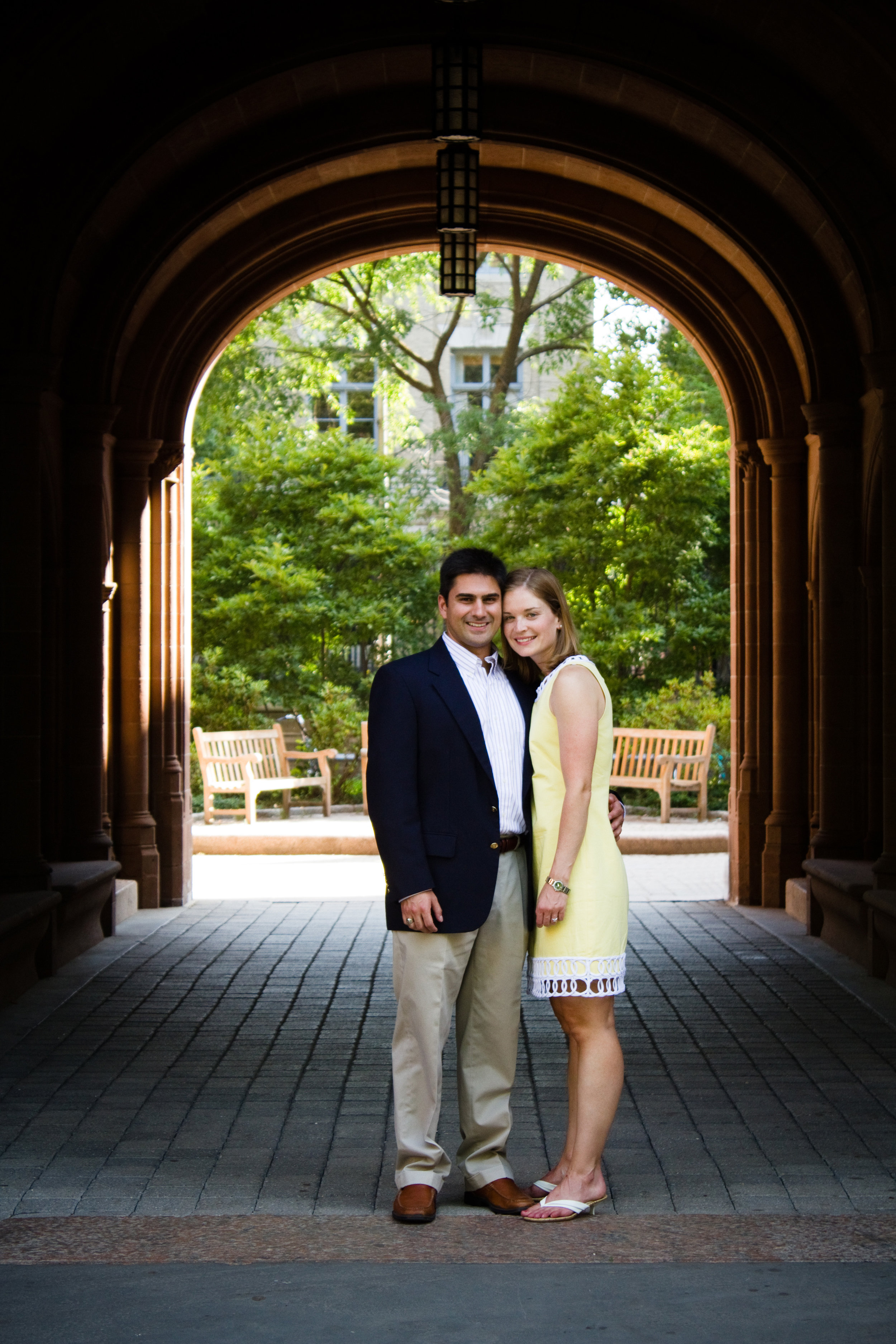 Emily and Tom Yale University New Haven Connecticut Engagement Photographer Shannon Sorensen Photography