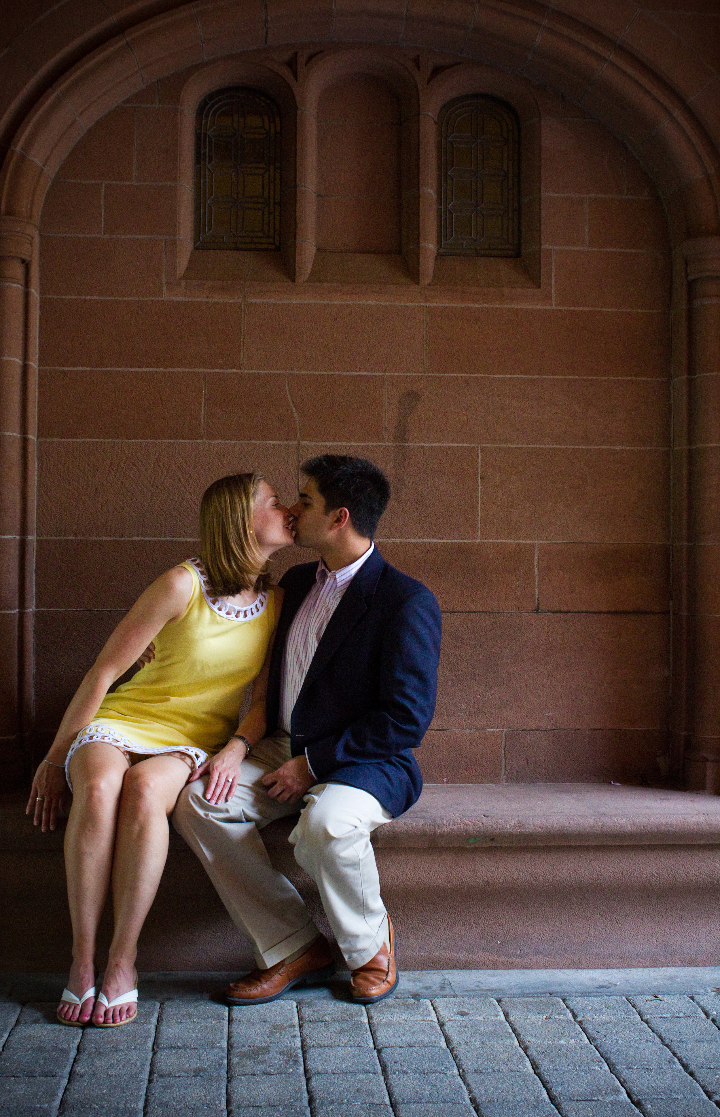 Emily and Tom Yale University New Haven Connecticut Engagement Photographer Shannon Sorensen Photography