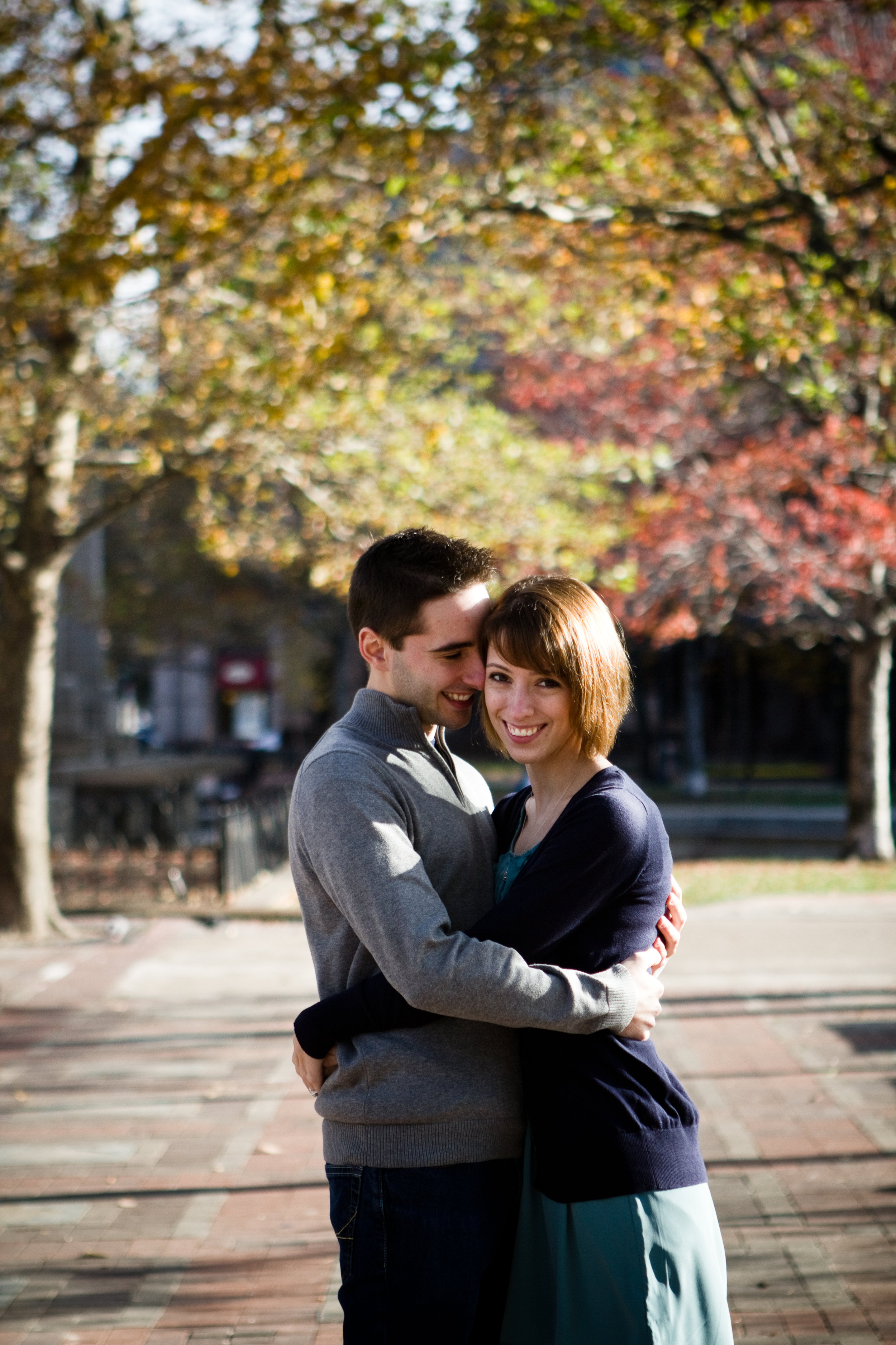 Emily and Pat Copley Square Boston Public Garden Massachusetts Engagement Photographer Shannon Sorensen Photography