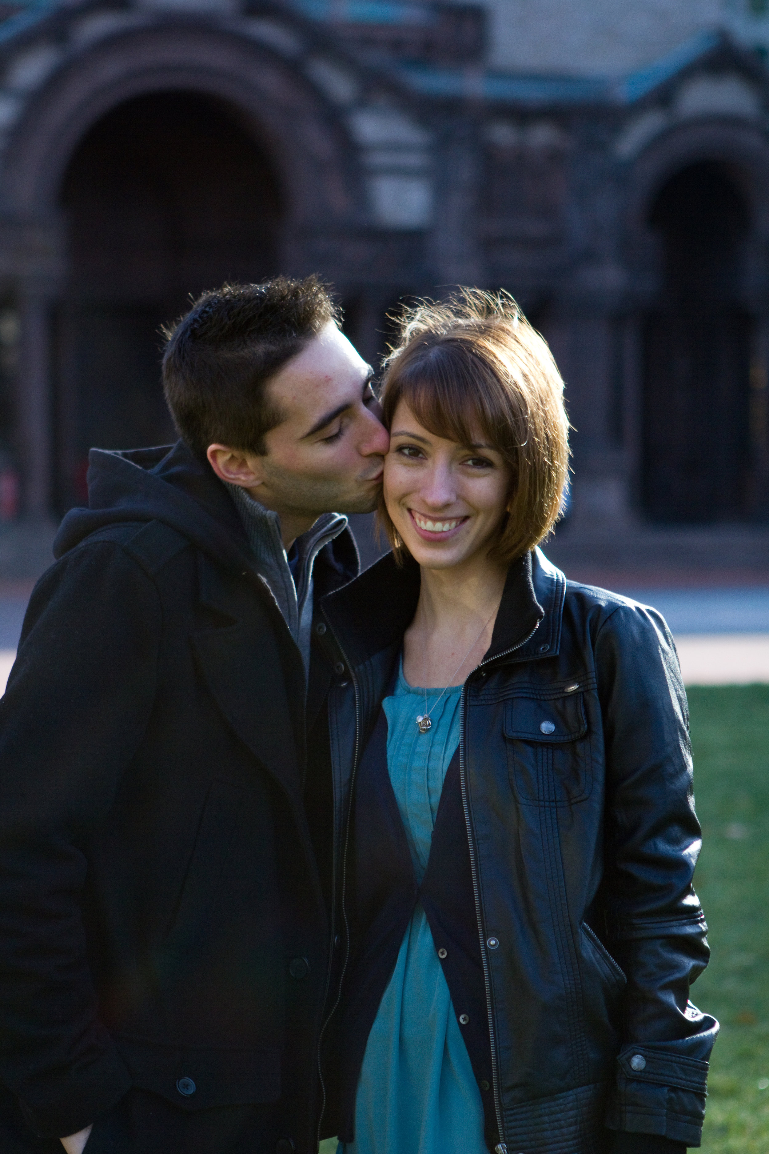 Emily and Pat Copley Square Boston Public Garden Massachusetts Engagement Photographer Shannon Sorensen Photography