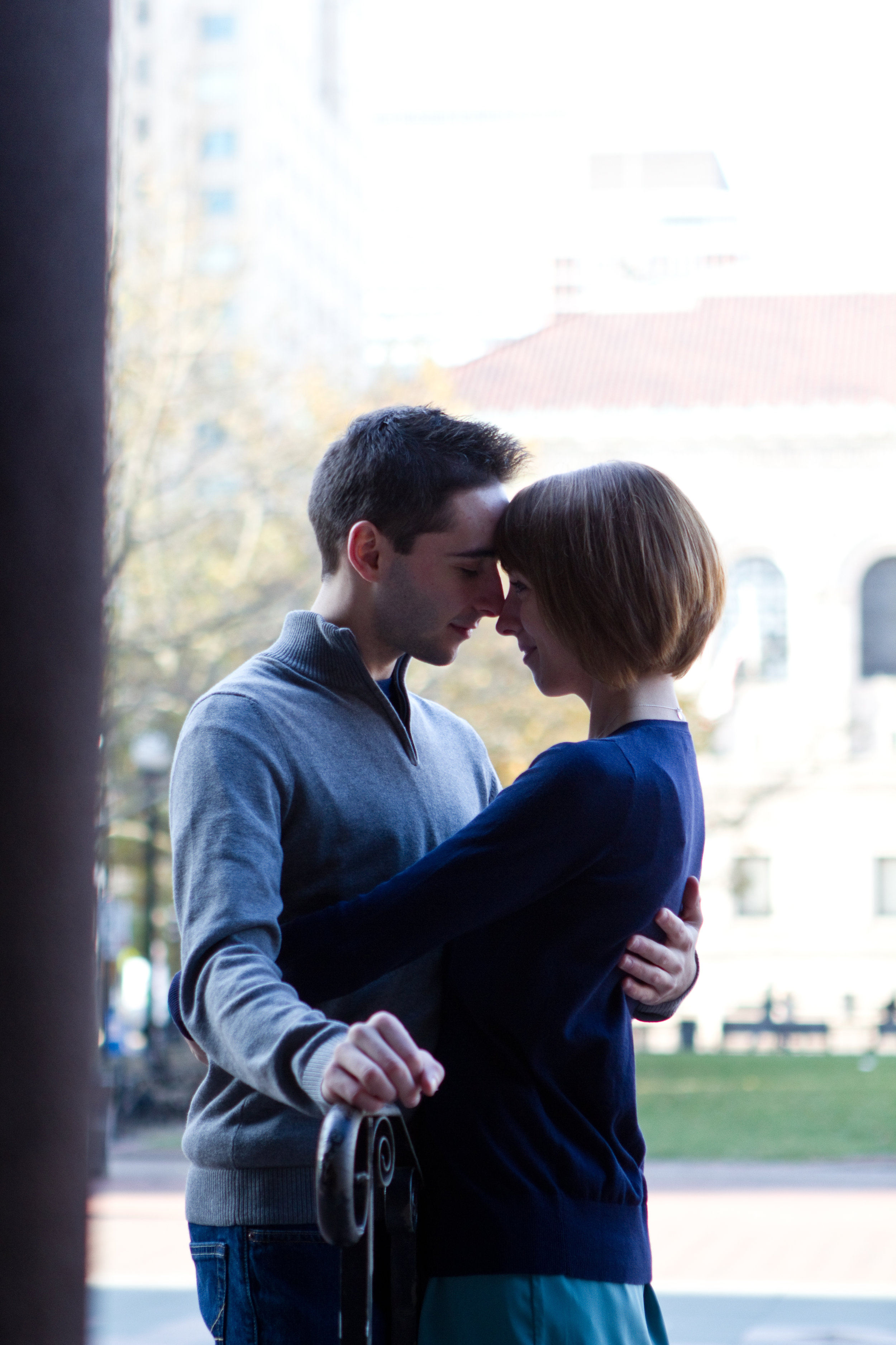 Emily and Pat Copley Square Boston Public Garden Massachusetts Engagement Photographer Shannon Sorensen Photography