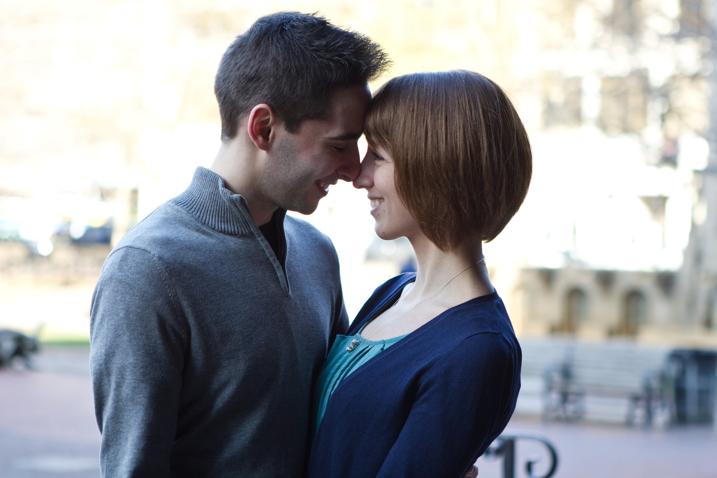 Emily and Pat Copley Square Boston Public Garden Massachusetts Engagement Photographer Shannon Sorensen Photography