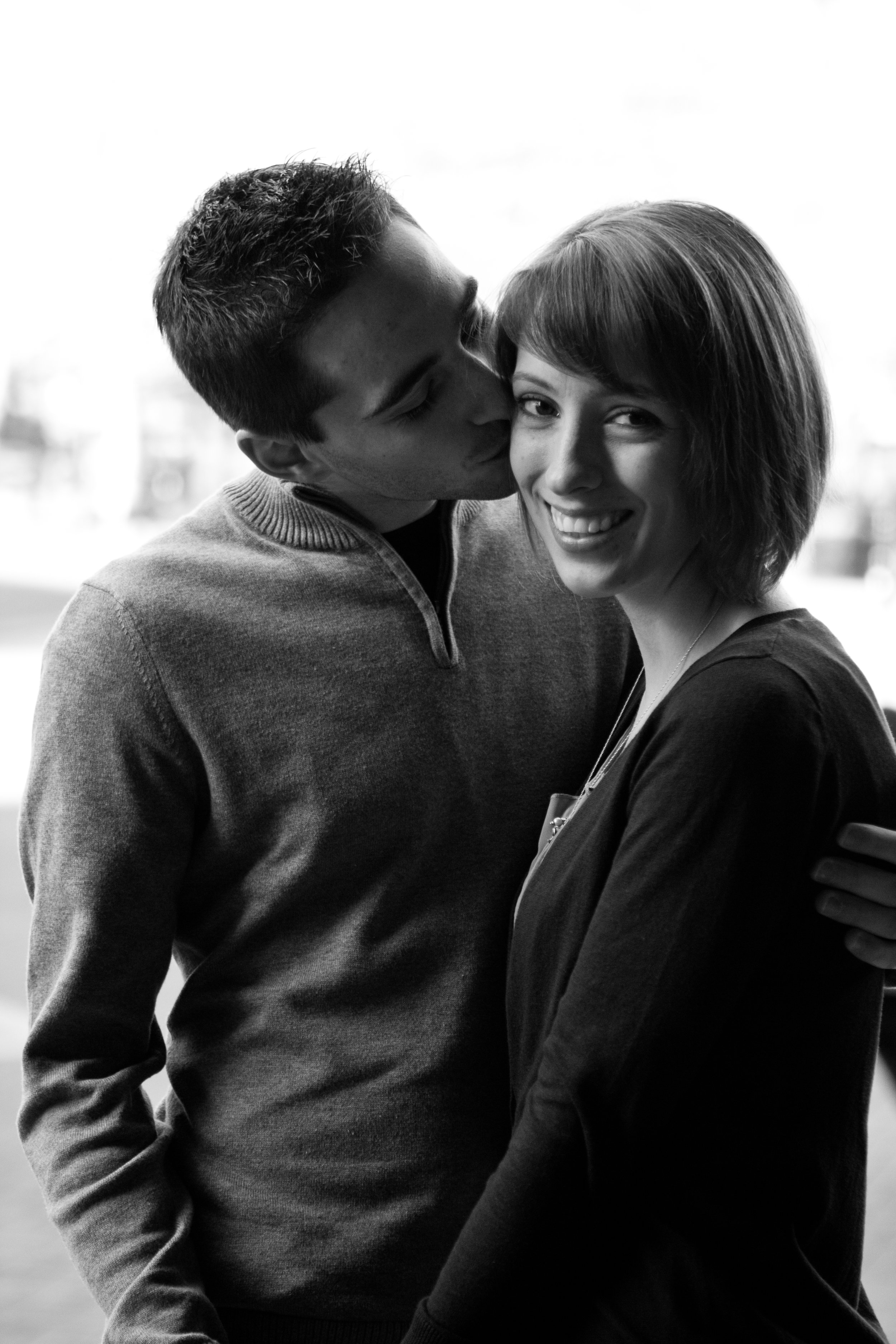 Emily and Pat Copley Square Boston Public Garden Massachusetts Engagement Photographer Shannon Sorensen Photography