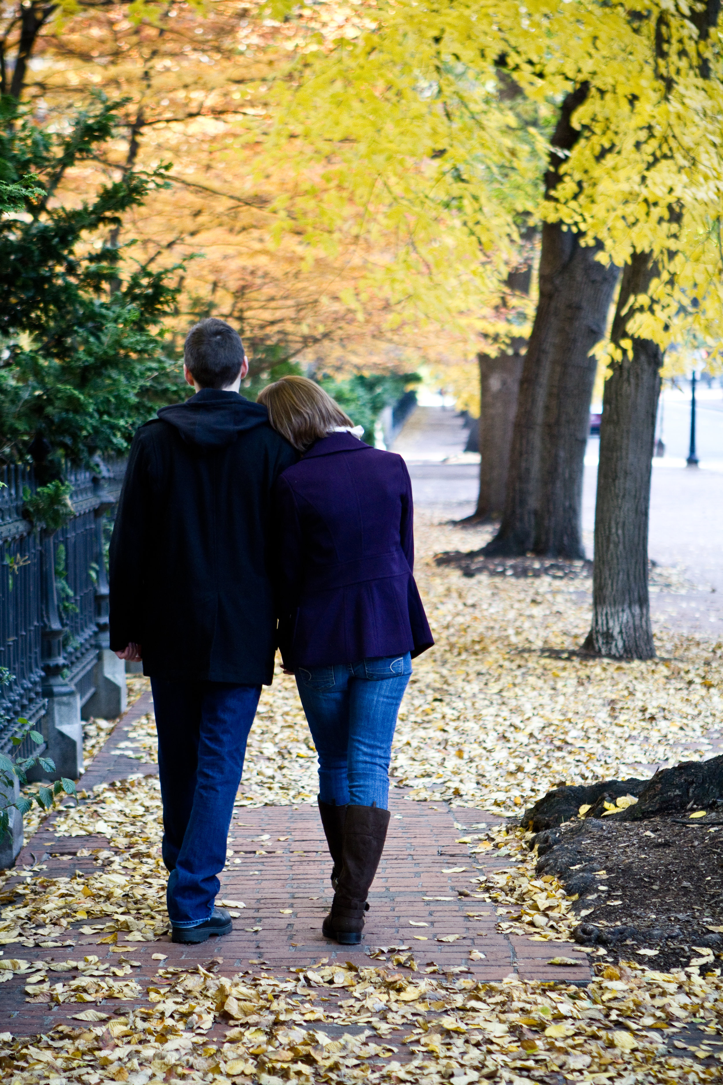 Emily and Pat Copley Square Boston Public Garden Massachusetts Engagement Photographer Shannon Sorensen Photography