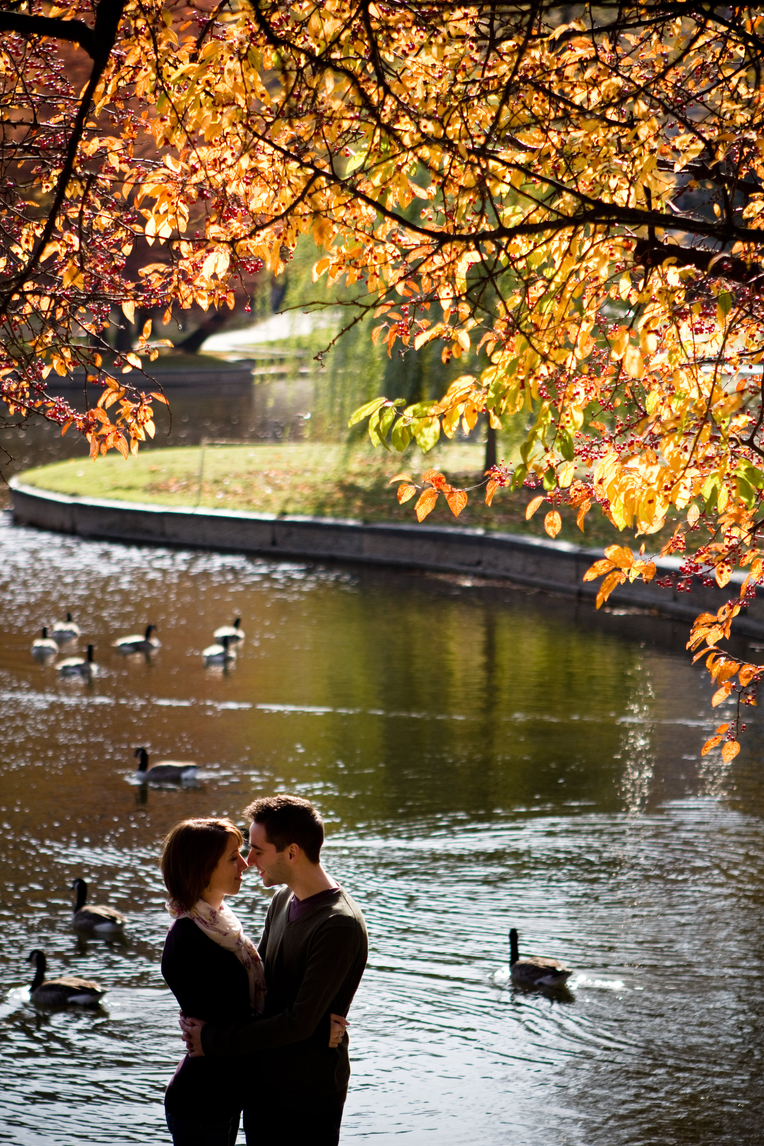 Emily and Pat Copley Square Boston Public Garden Massachusetts Engagement Photographer Shannon Sorensen Photography