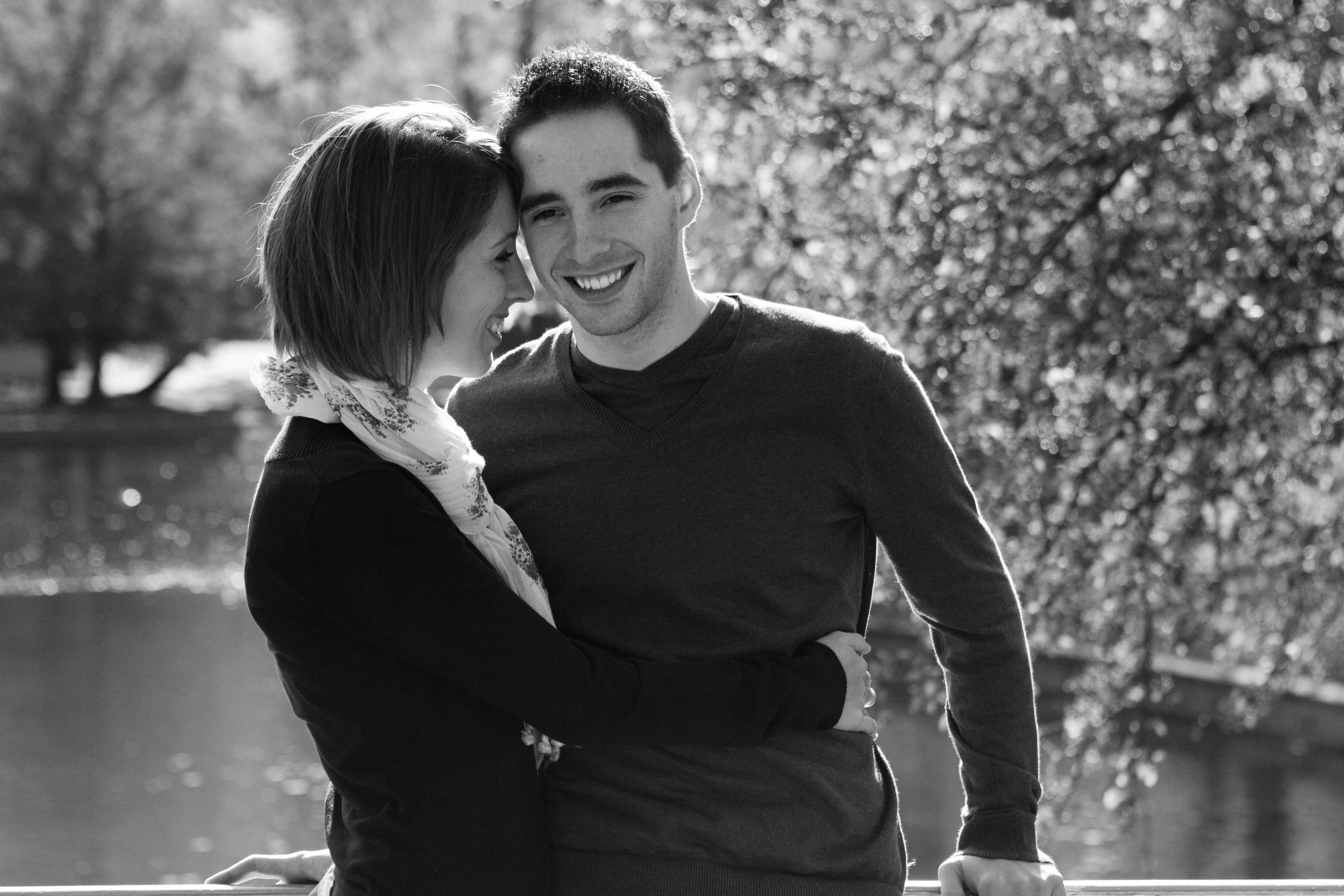 Emily and Pat Copley Square Boston Public Garden Massachusetts Engagement Photographer Shannon Sorensen Photography