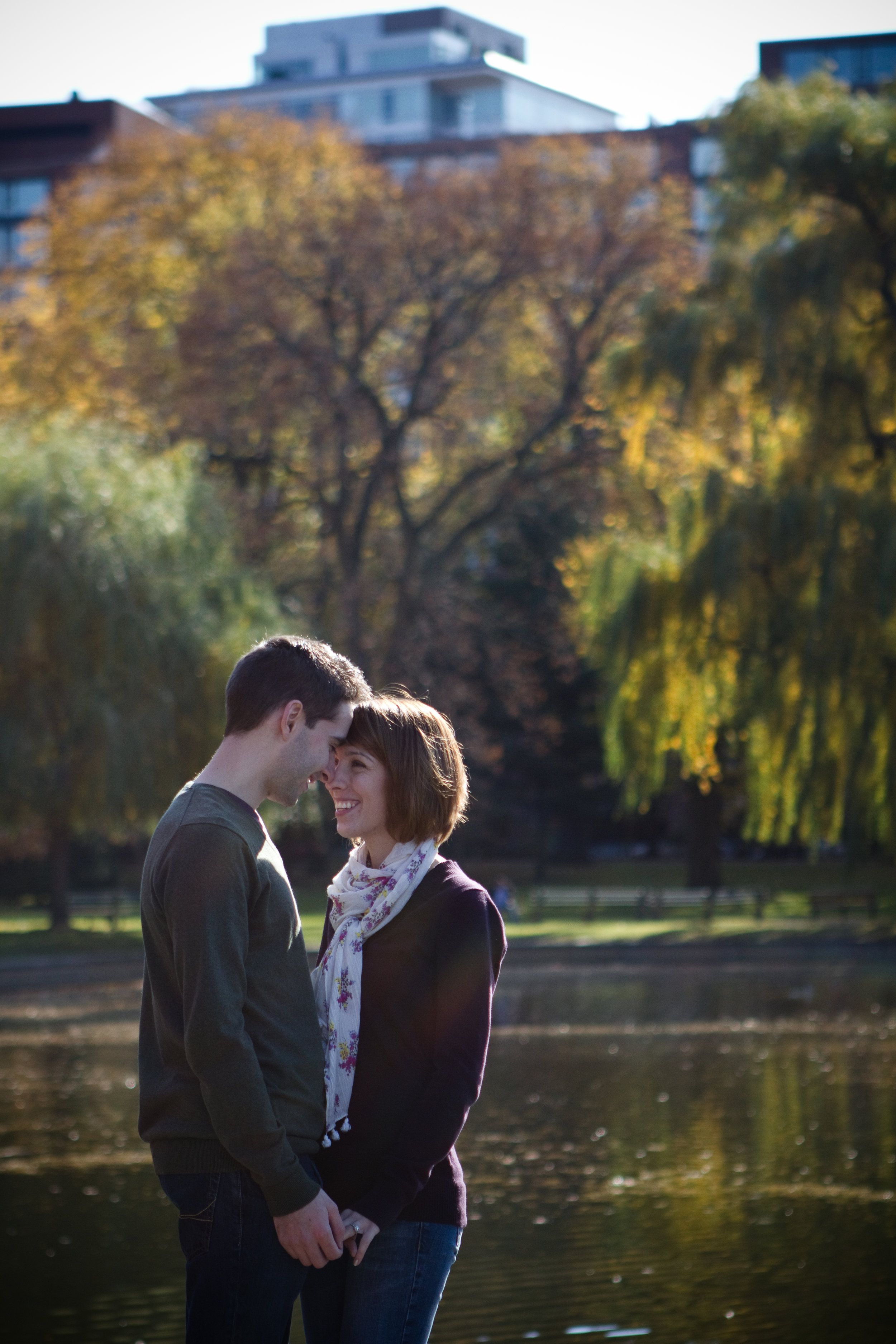 Emily and Pat Copley Square Boston Public Garden Massachusetts Engagement Photographer Shannon Sorensen Photography