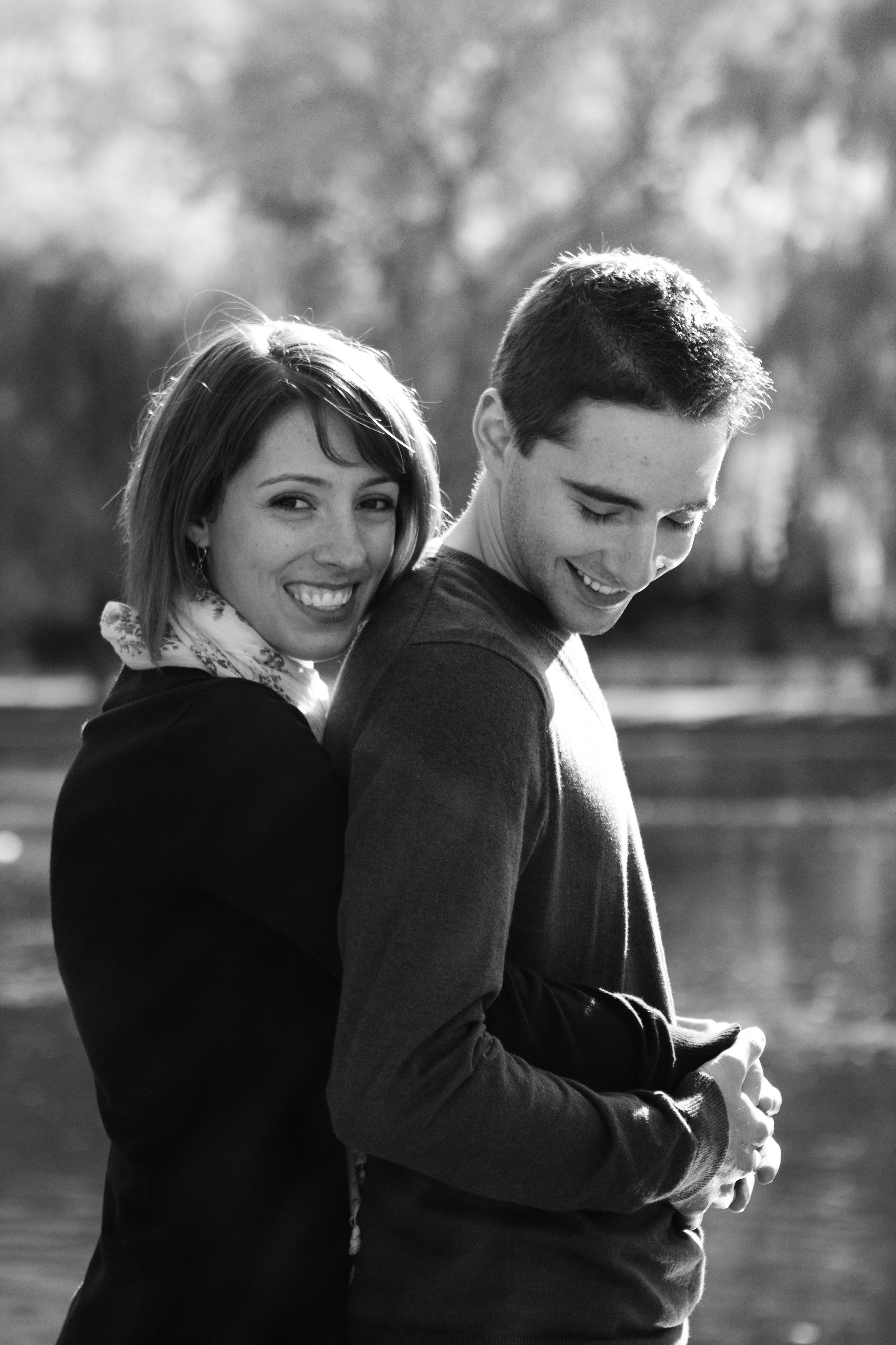 Emily and Pat Copley Square Boston Public Garden Massachusetts Engagement Photographer Shannon Sorensen Photography