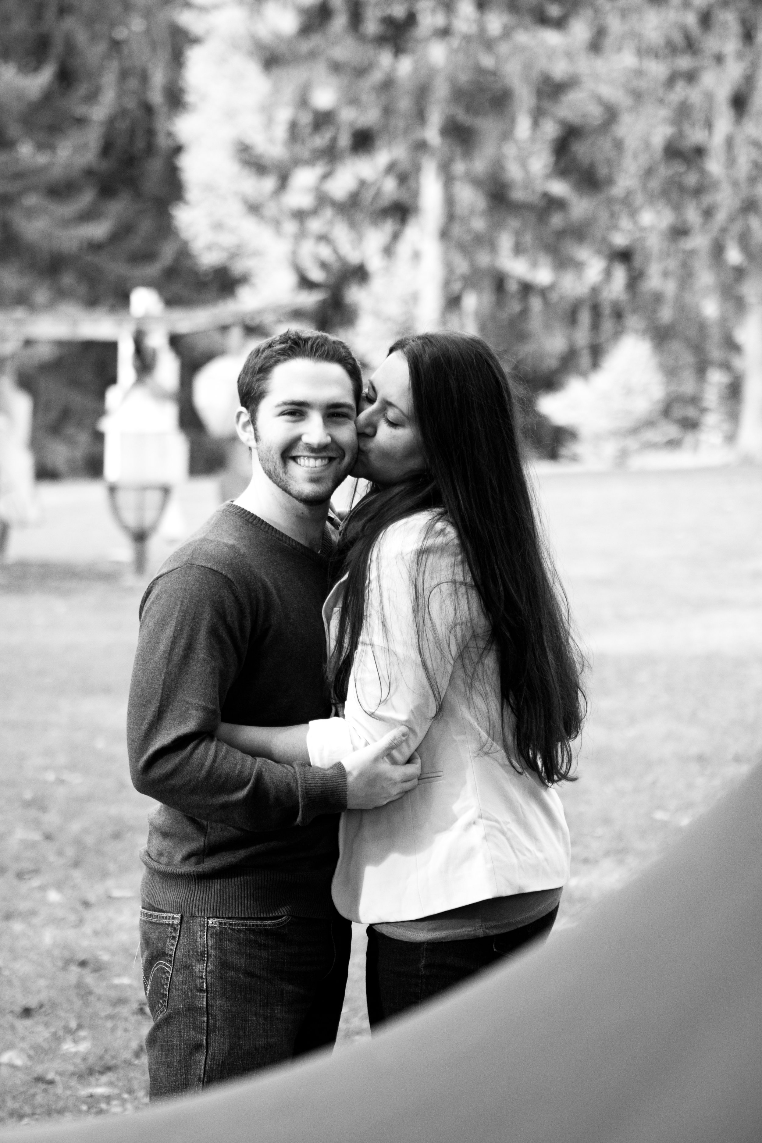 Ross and Renee deCordova Sculpture Park Lincoln Massachusetts Engagement Photographer Shannon Sorensen Photography