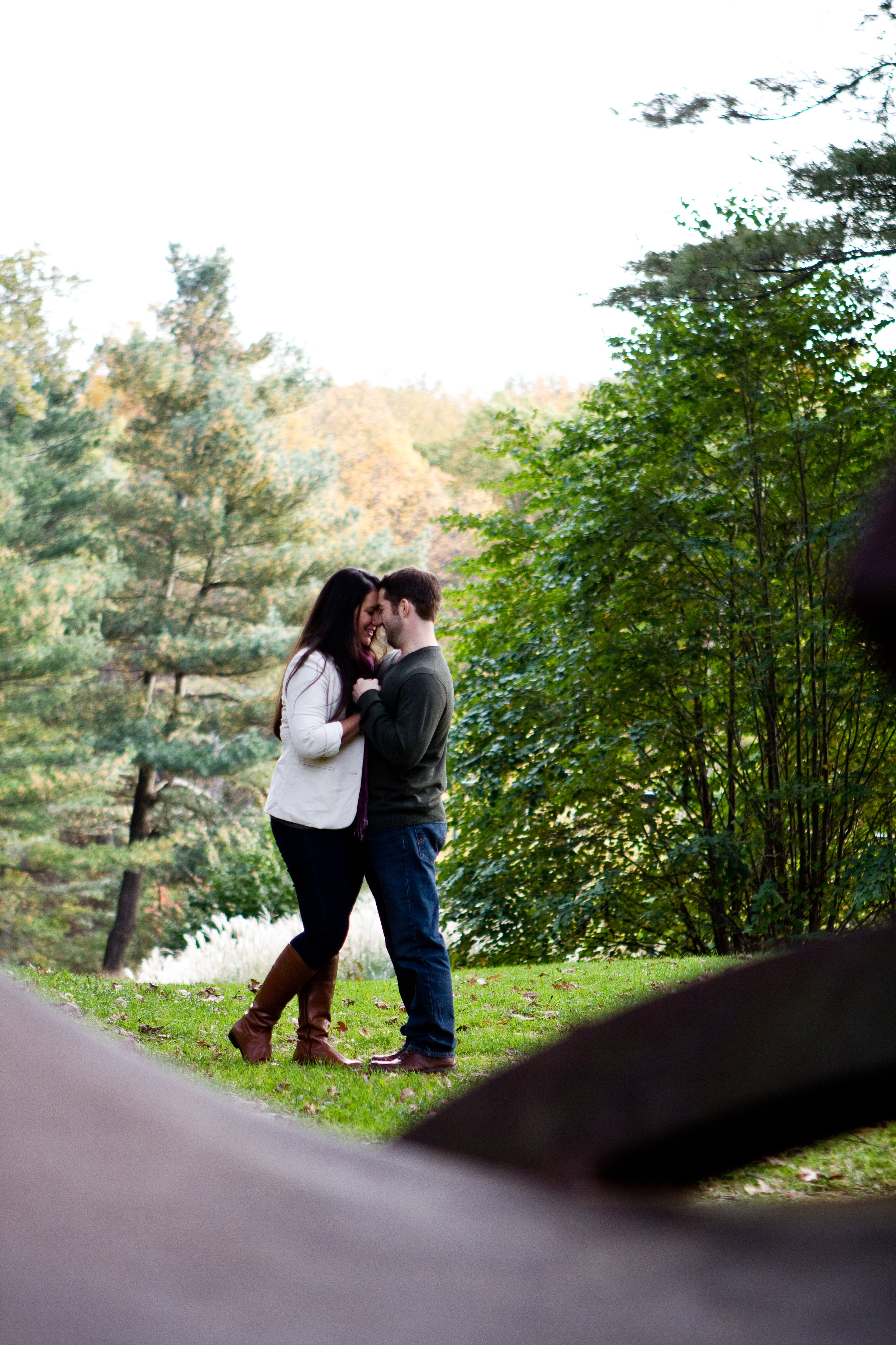 Ross and Renee deCordova Sculpture Park Lincoln Massachusetts Engagement Photographer Shannon Sorensen Photography