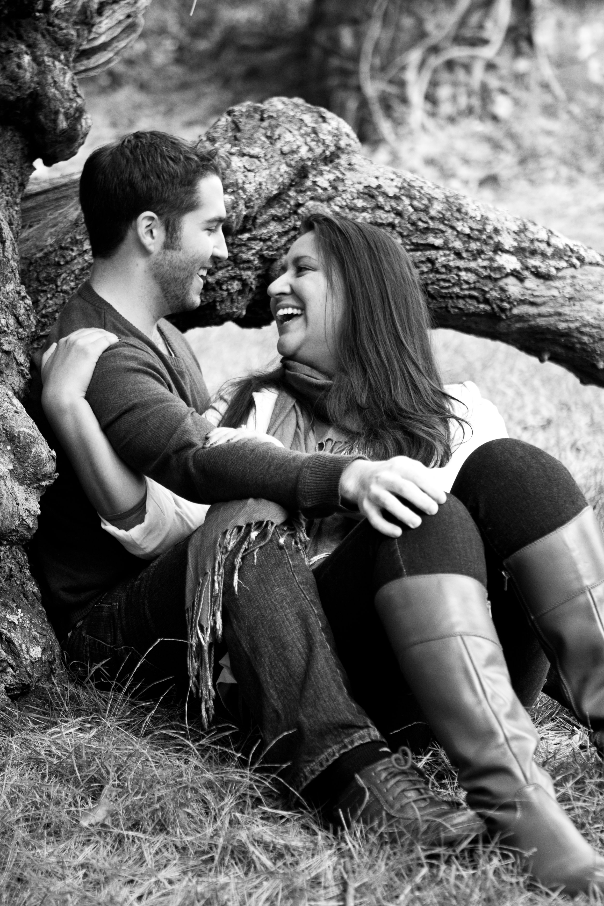 Ross and Renee deCordova Sculpture Park Lincoln Massachusetts Engagement Photographer Shannon Sorensen Photography