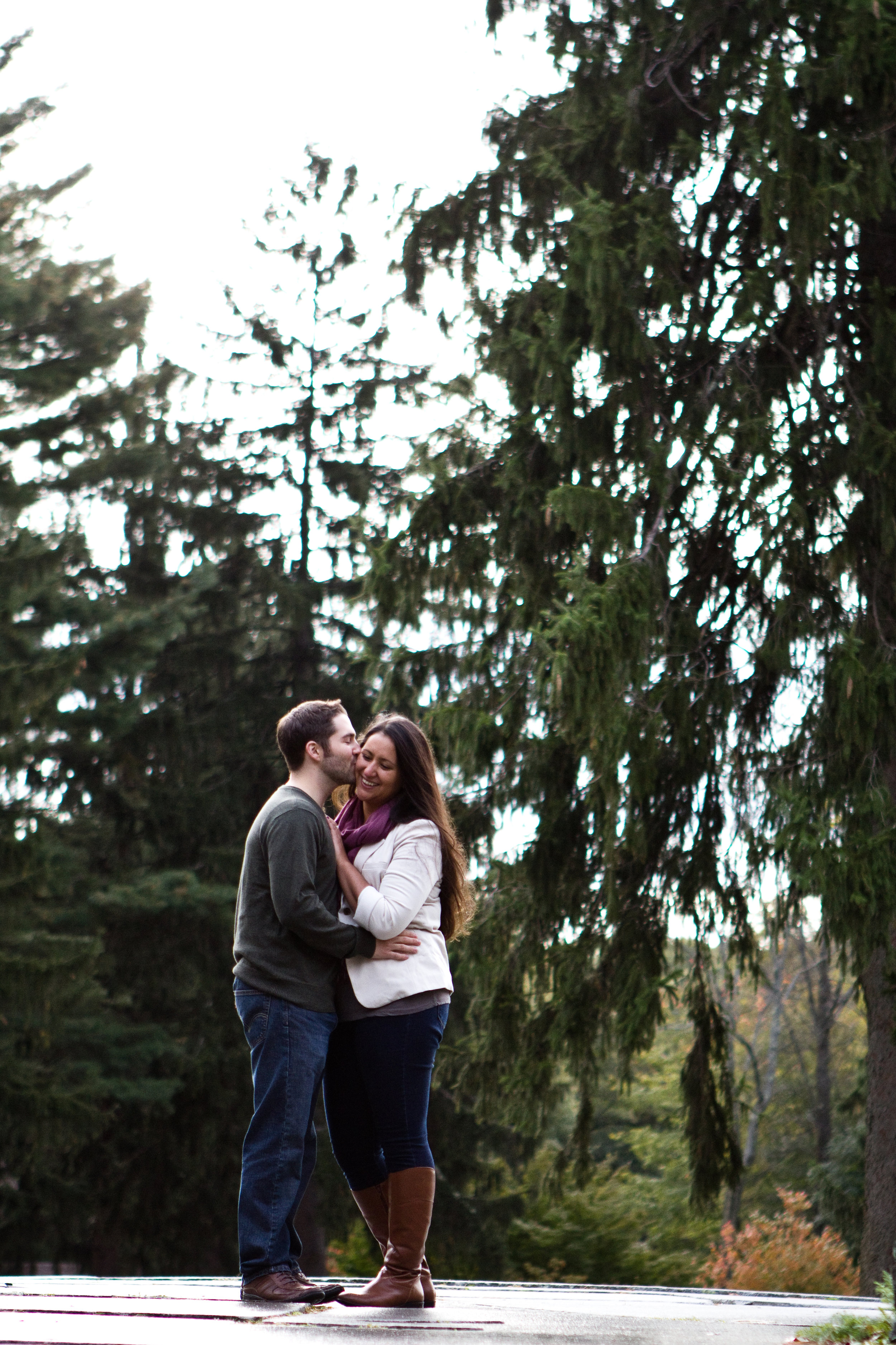 Ross and Renee deCordova Sculpture Park Lincoln Massachusetts Engagement Photographer Shannon Sorensen Photography