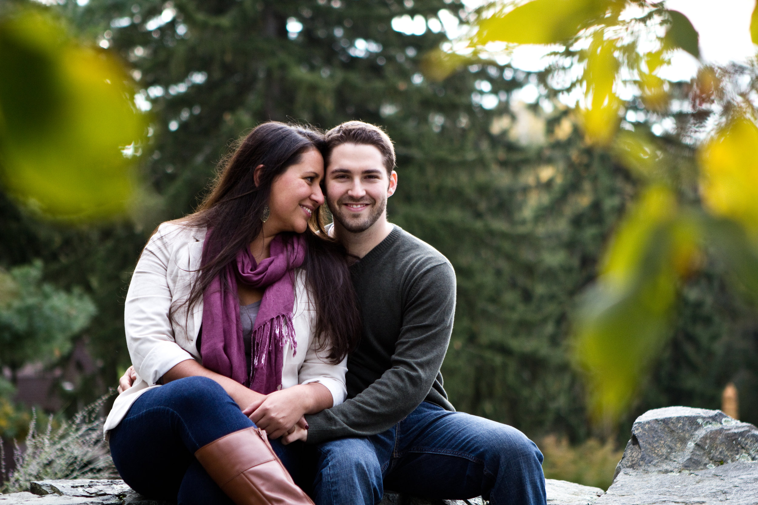 Ross and Renee deCordova Sculpture Park Lincoln Massachusetts Engagement Photographer Shannon Sorensen Photography