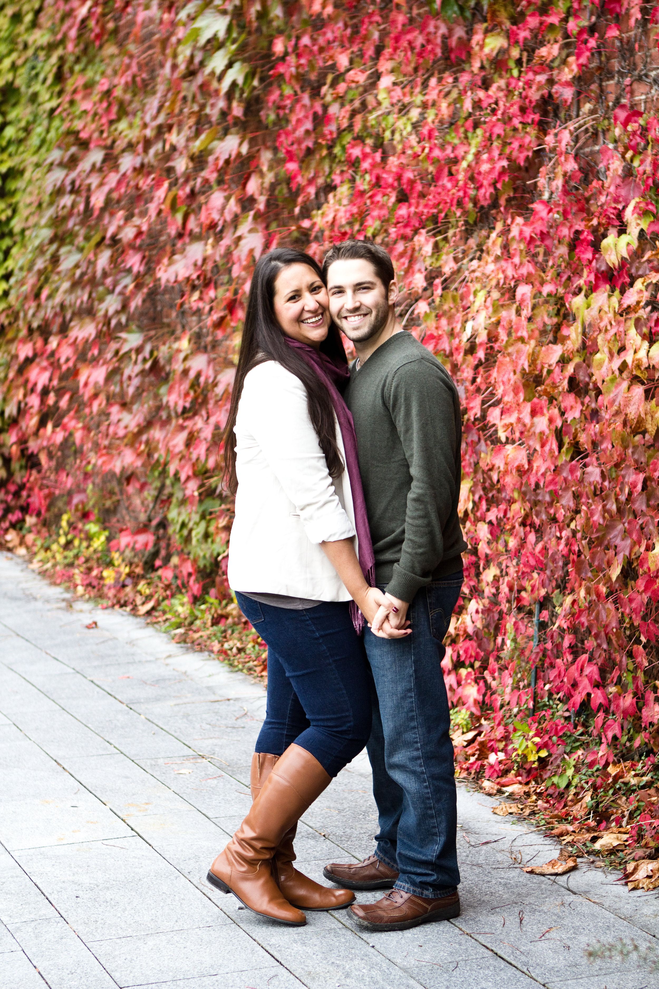 Ross and Renee deCordova Sculpture Park Lincoln Massachusetts Engagement Photographer Shannon Sorensen Photography