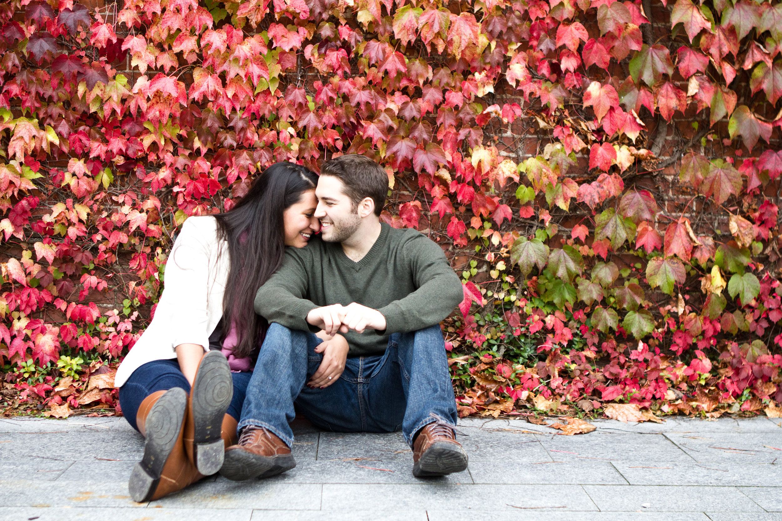 Ross and Renee deCordova Sculpture Park Lincoln Massachusetts Engagement Photographer Shannon Sorensen Photography