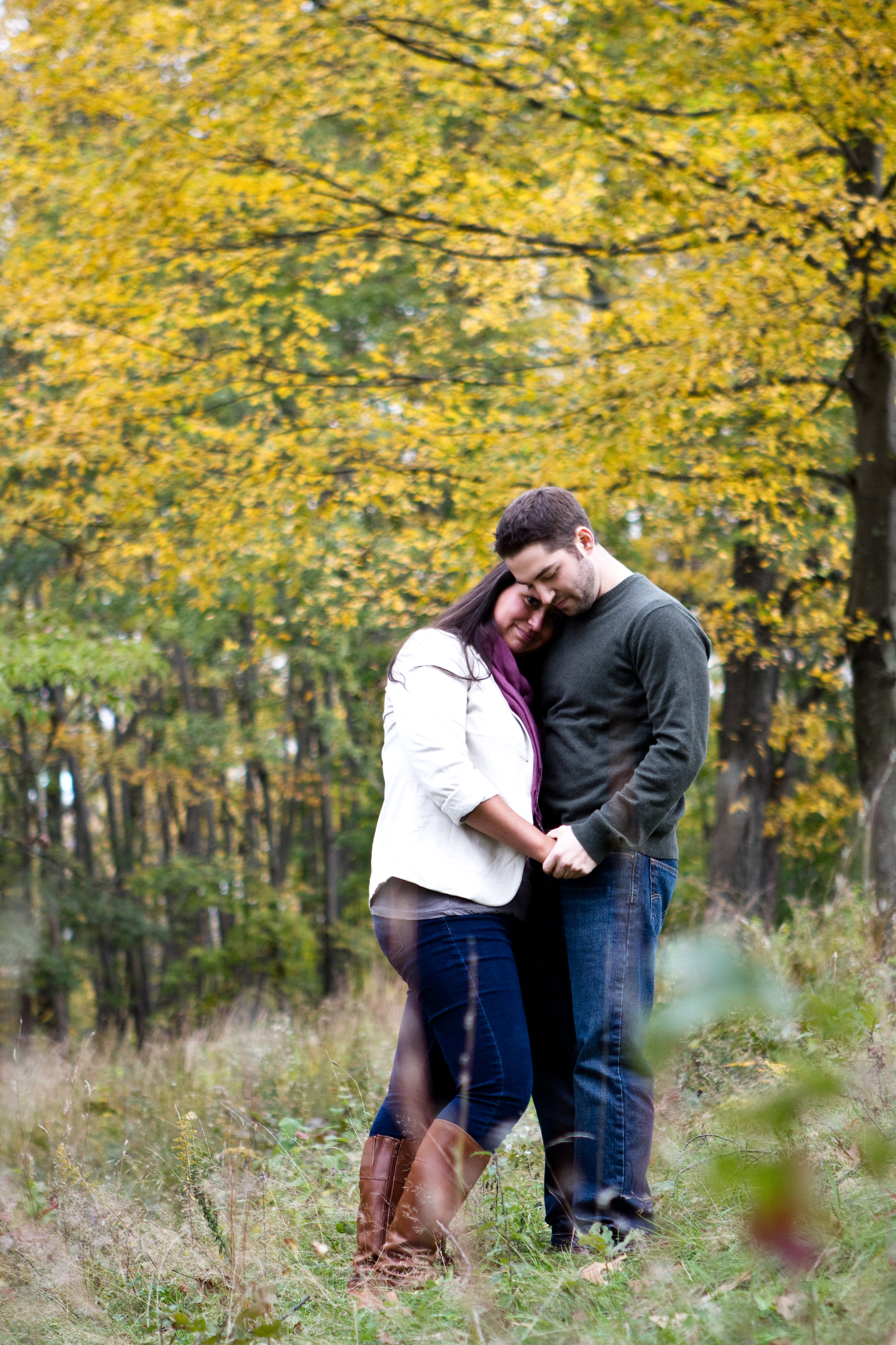 Ross and Renee deCordova Sculpture Park Lincoln Massachusetts Engagement Photographer Shannon Sorensen Photography