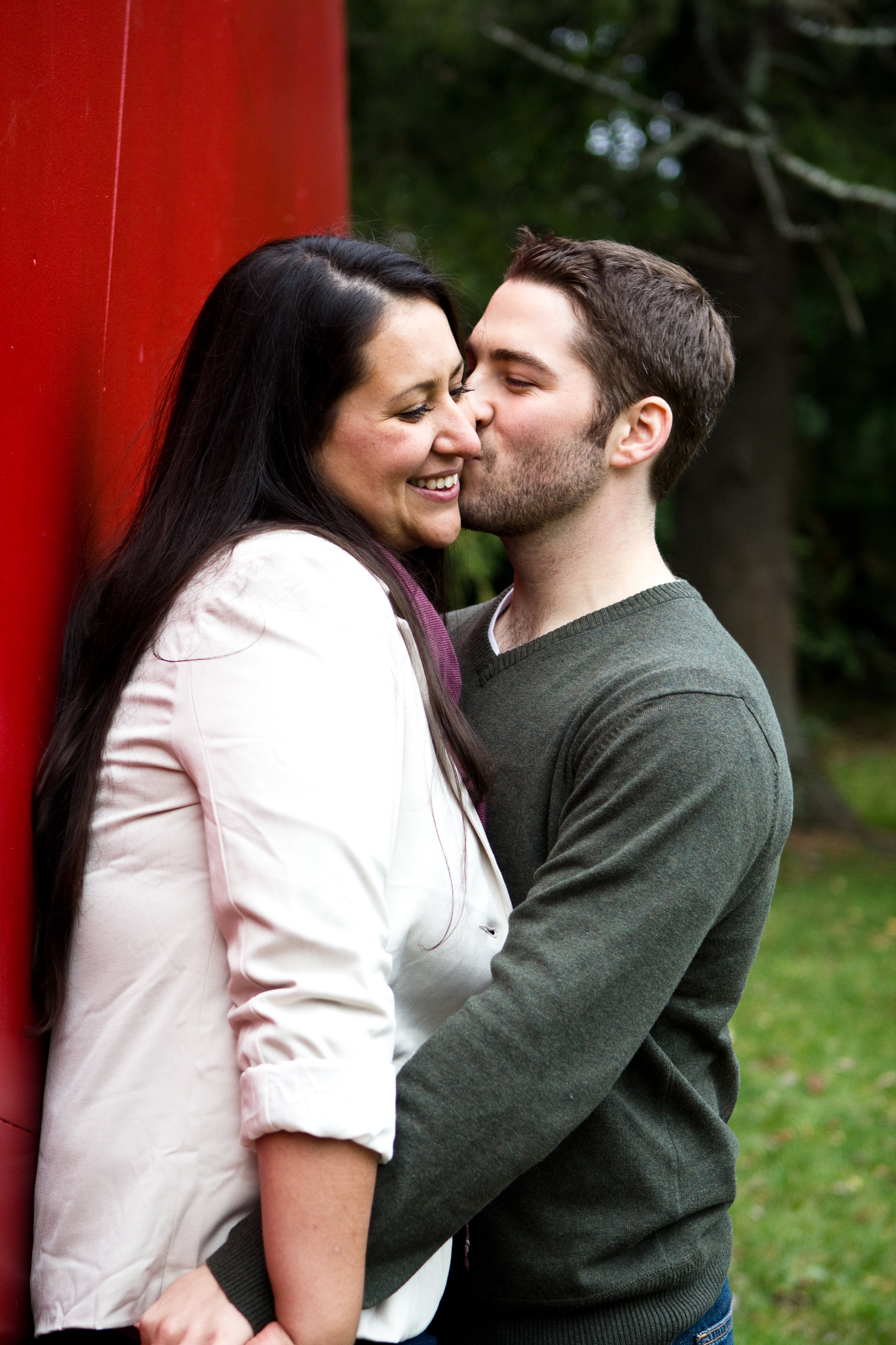 Ross and Renee deCordova Sculpture Park Lincoln Massachusetts Engagement Photographer Shannon Sorensen Photography