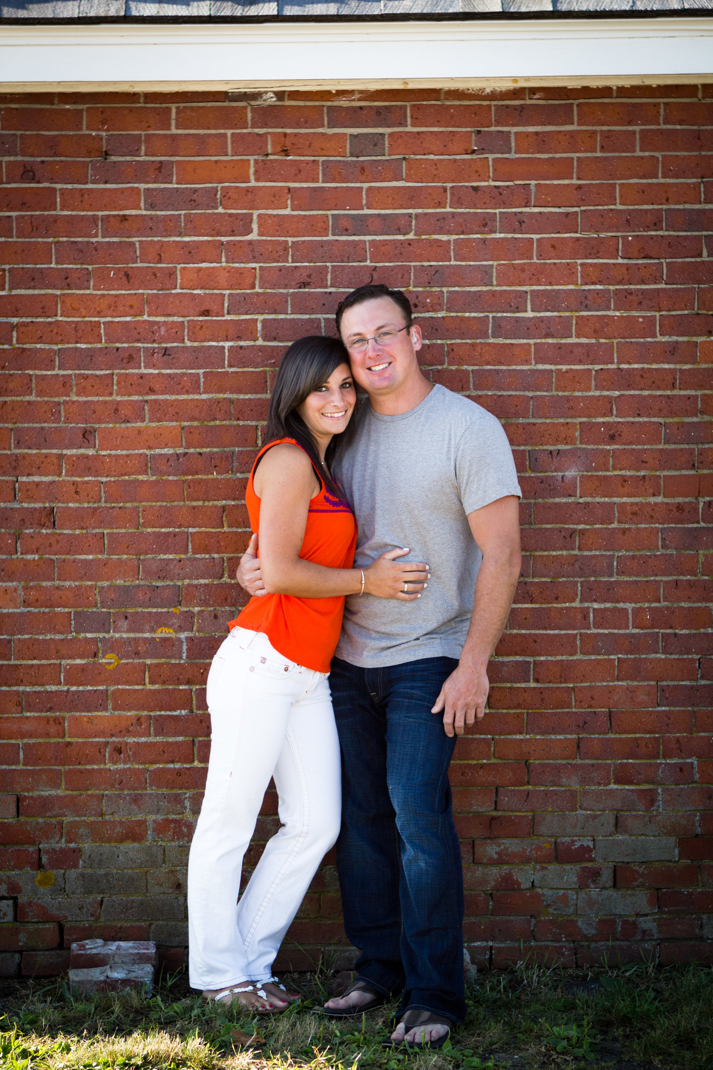 Erin and Mike Sandy Beach Cohasset South Shore Massachusetts Engagement Photographer Shannon Sorensen Photography