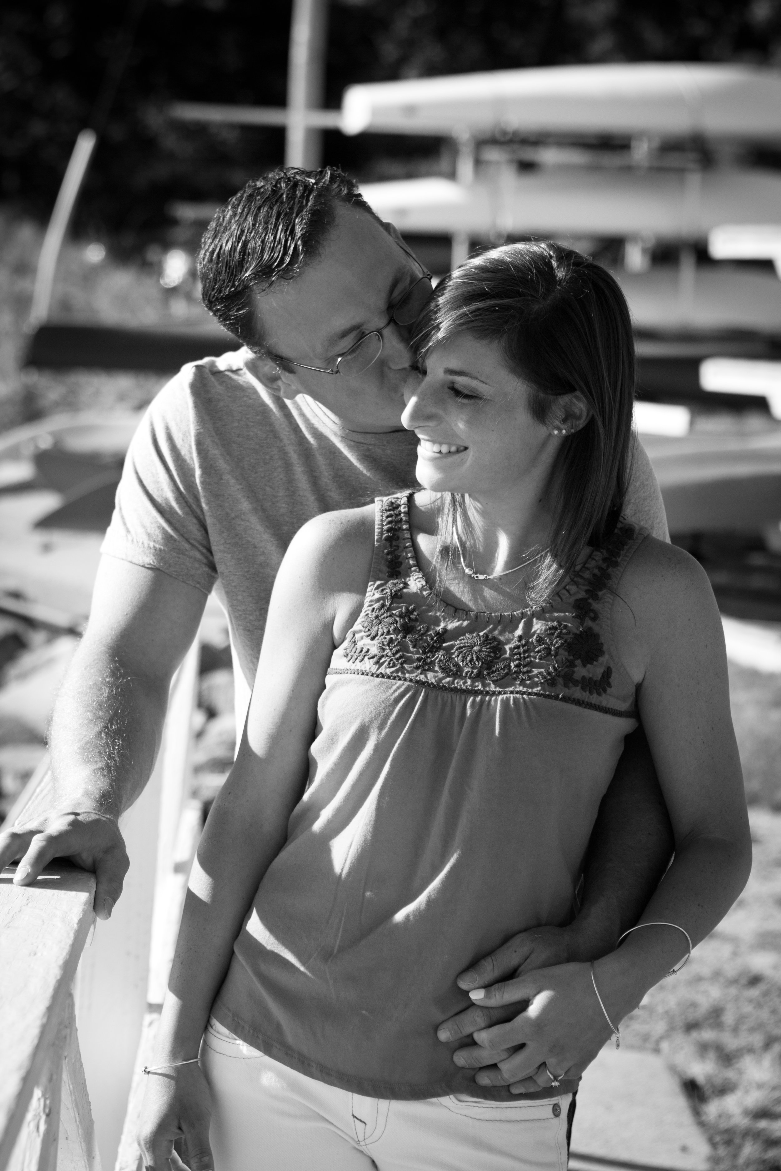 Erin and Mike Sandy Beach Cohasset South Shore Massachusetts Engagement Photographer Shannon Sorensen Photography