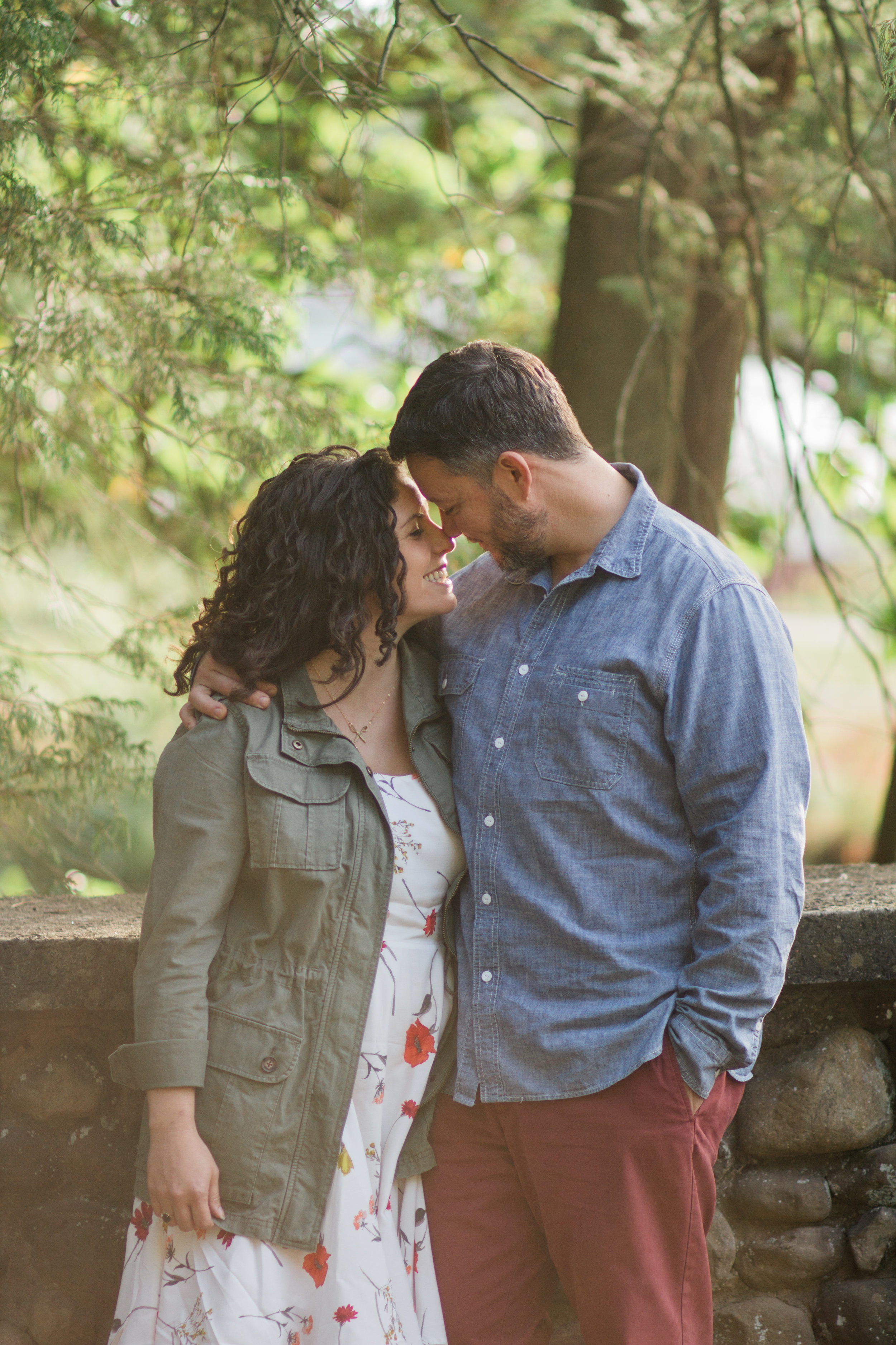 Barbara and James Elizabeth Park West Hartford Connecticut Engagement Photographer Shannon Sorensen Photography