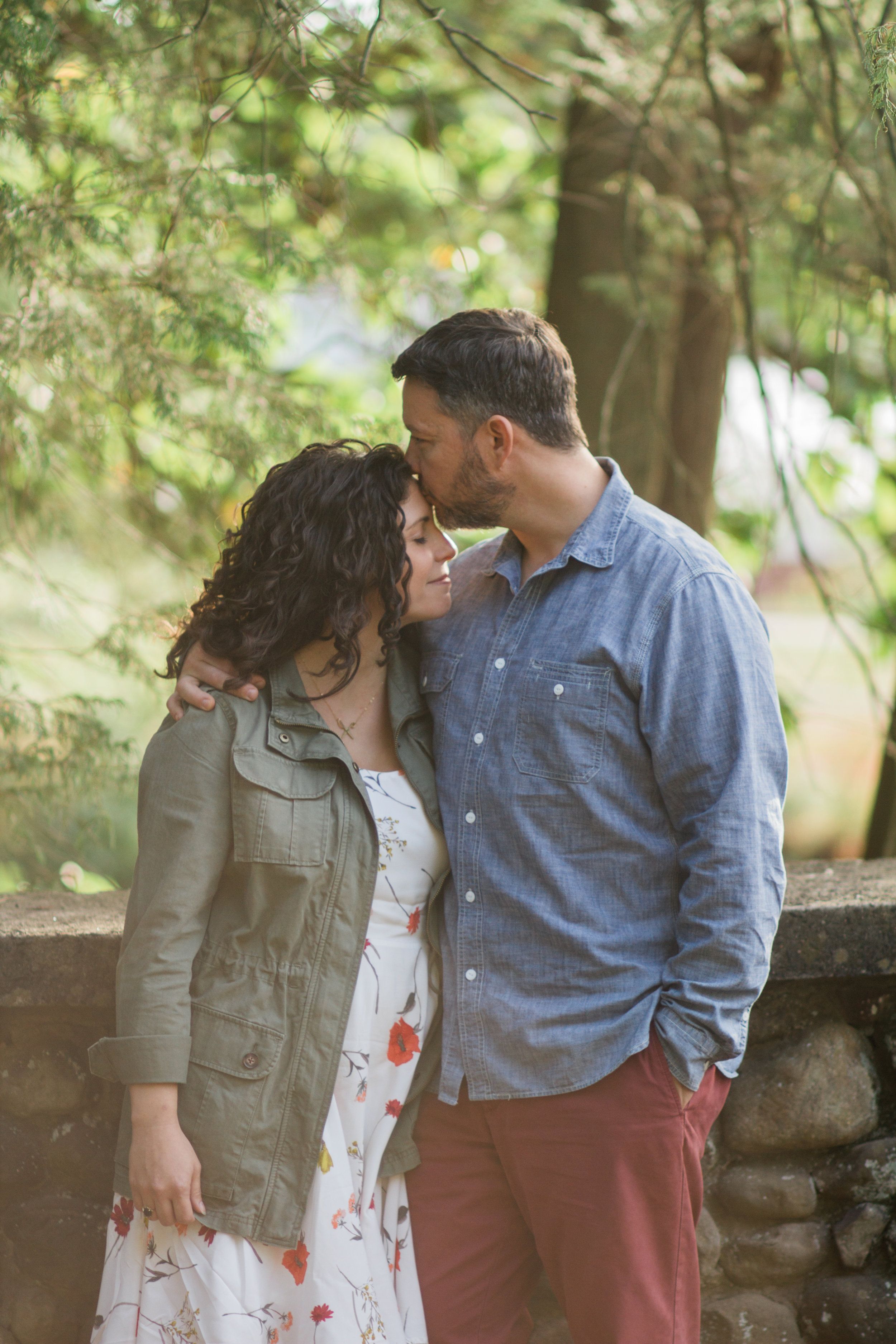 Barbara and James Elizabeth Park West Hartford Connecticut Engagement Photographer Shannon Sorensen Photography