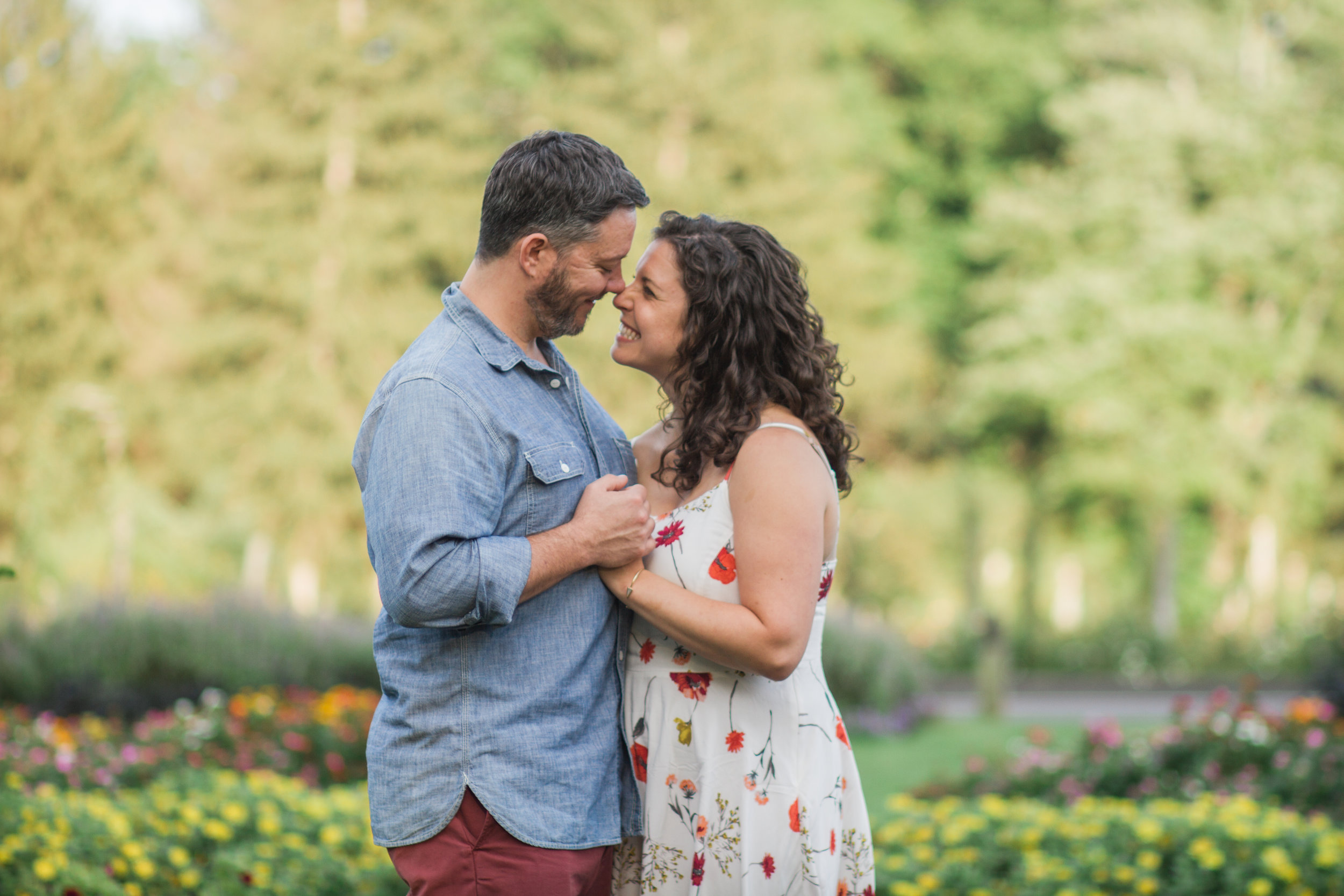 Barbara and James Elizabeth Park West Hartford Connecticut Engagement Photographer Shannon Sorensen Photography