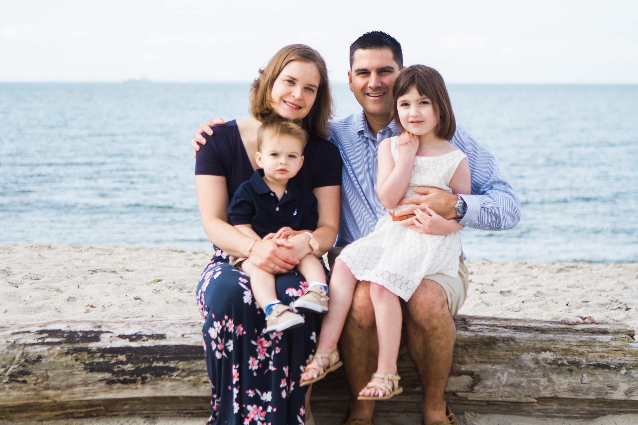 Spring Family Beach Session at Harkness Memorial State Park Waterford Connecticut Shoreline Photographer Shannon Sorensen Photography