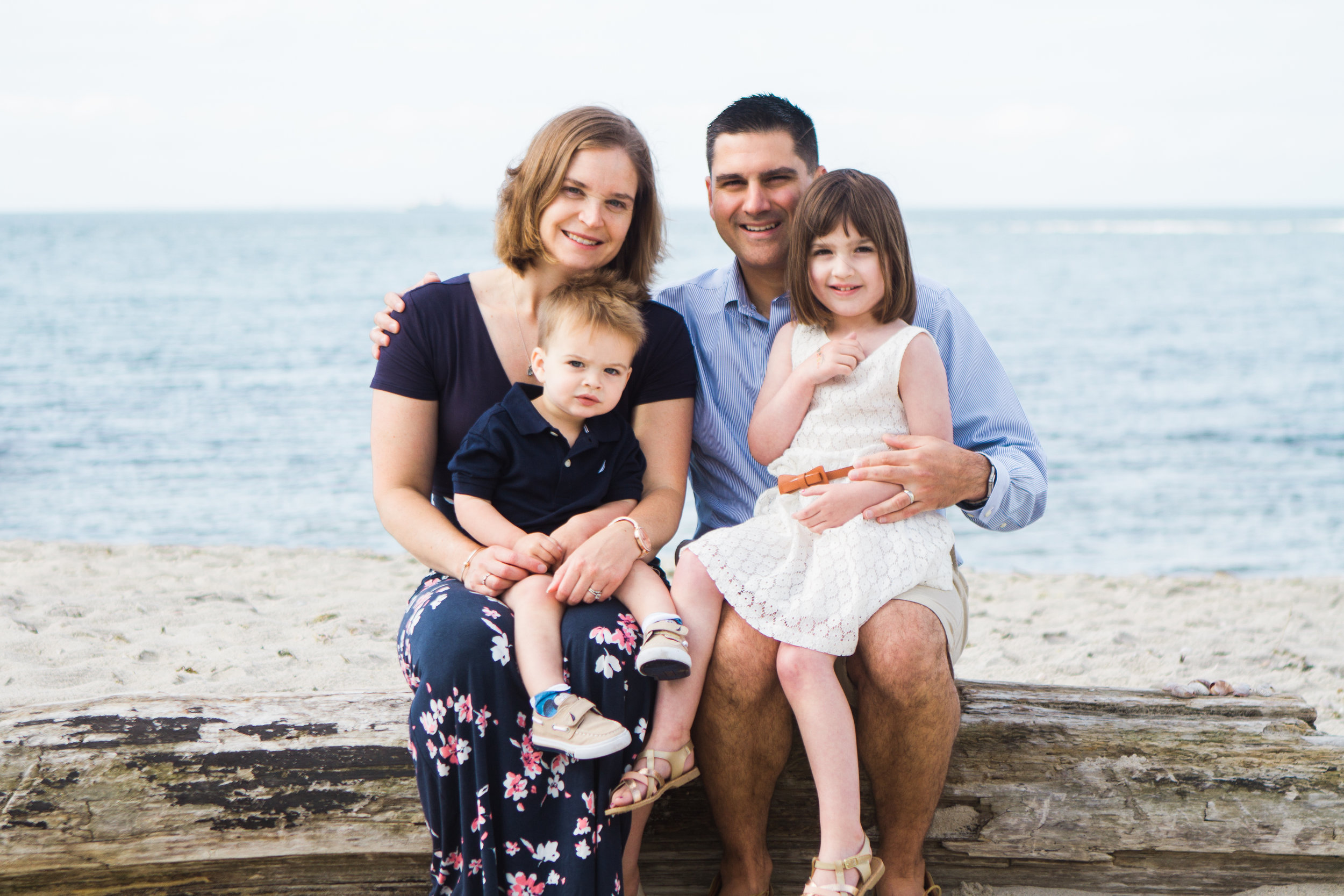 Spring Family Beach Session at Harkness Memorial State Park Waterford Connecticut Shoreline Photographer Shannon Sorensen Photography