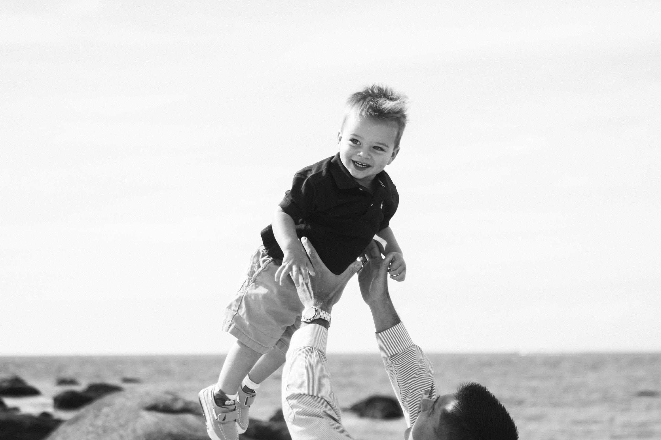 Spring Family Beach Session at Harkness Memorial State Park Waterford Connecticut Shoreline Photographer Shannon Sorensen Photography