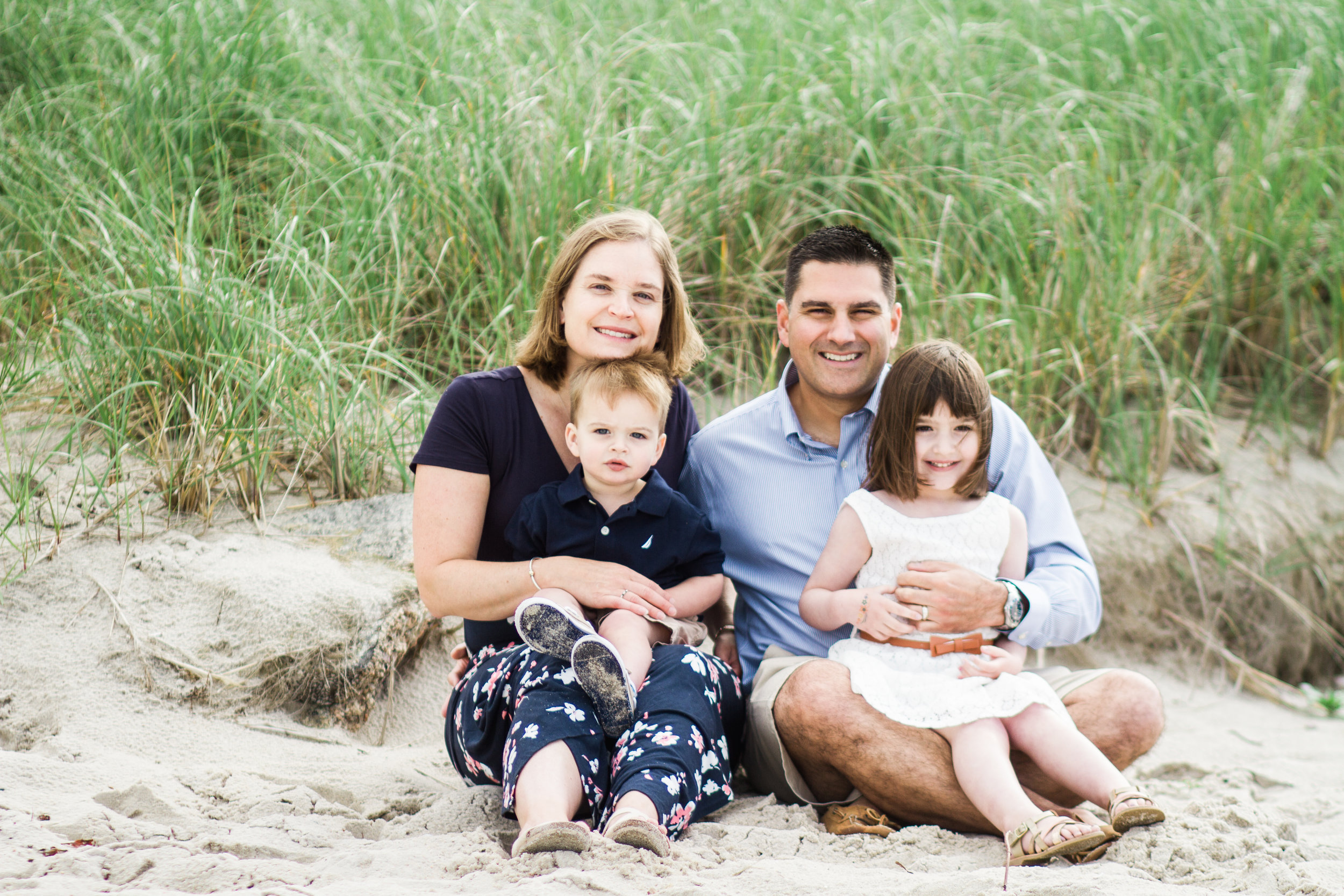 Spring Family Beach Session at Harkness Memorial State Park Waterford Connecticut Shoreline Photographer Shannon Sorensen Photography