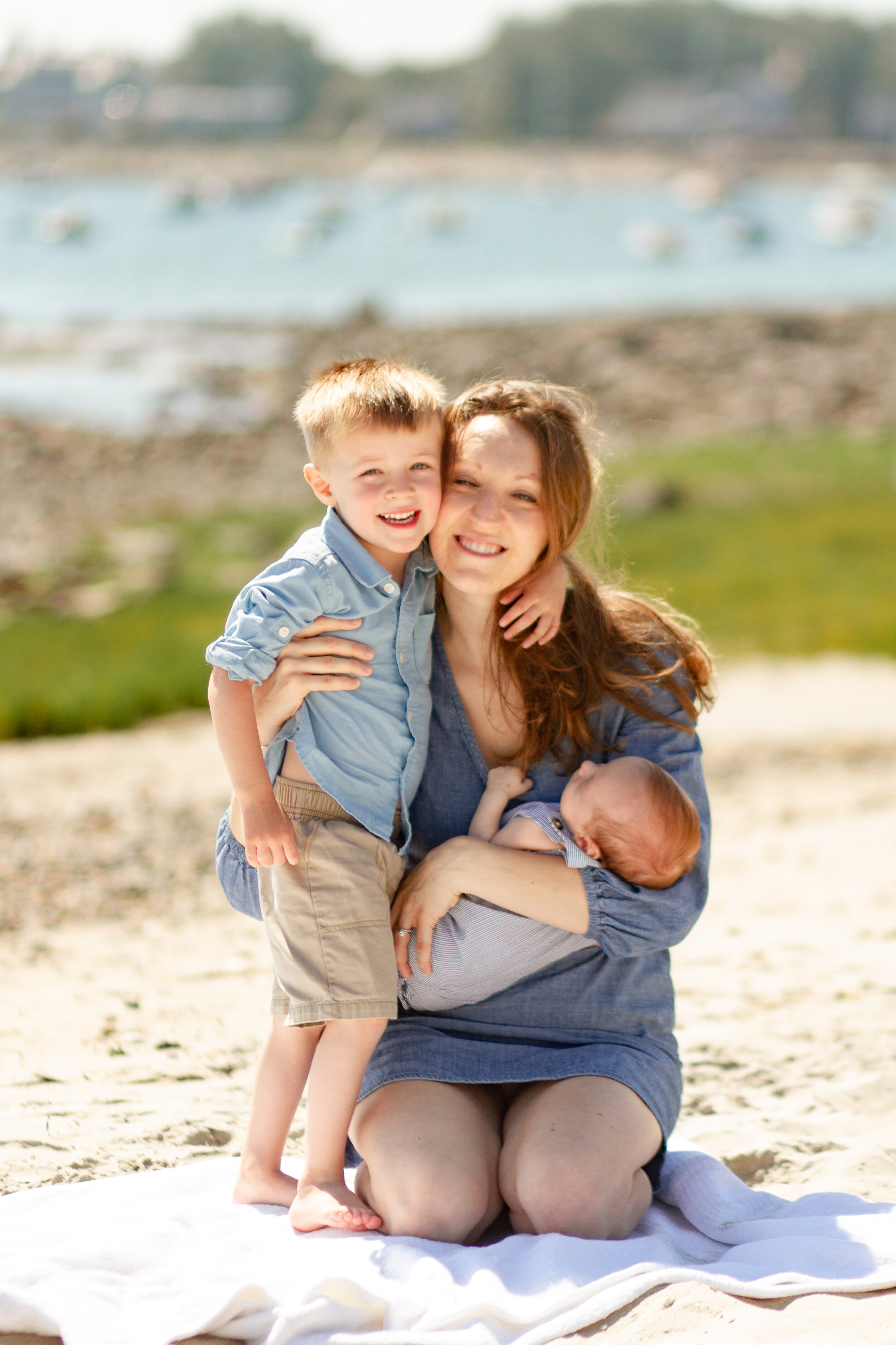 Scituate Family Photographer Massachusetts Beach Session Shannon Sorensen Photography