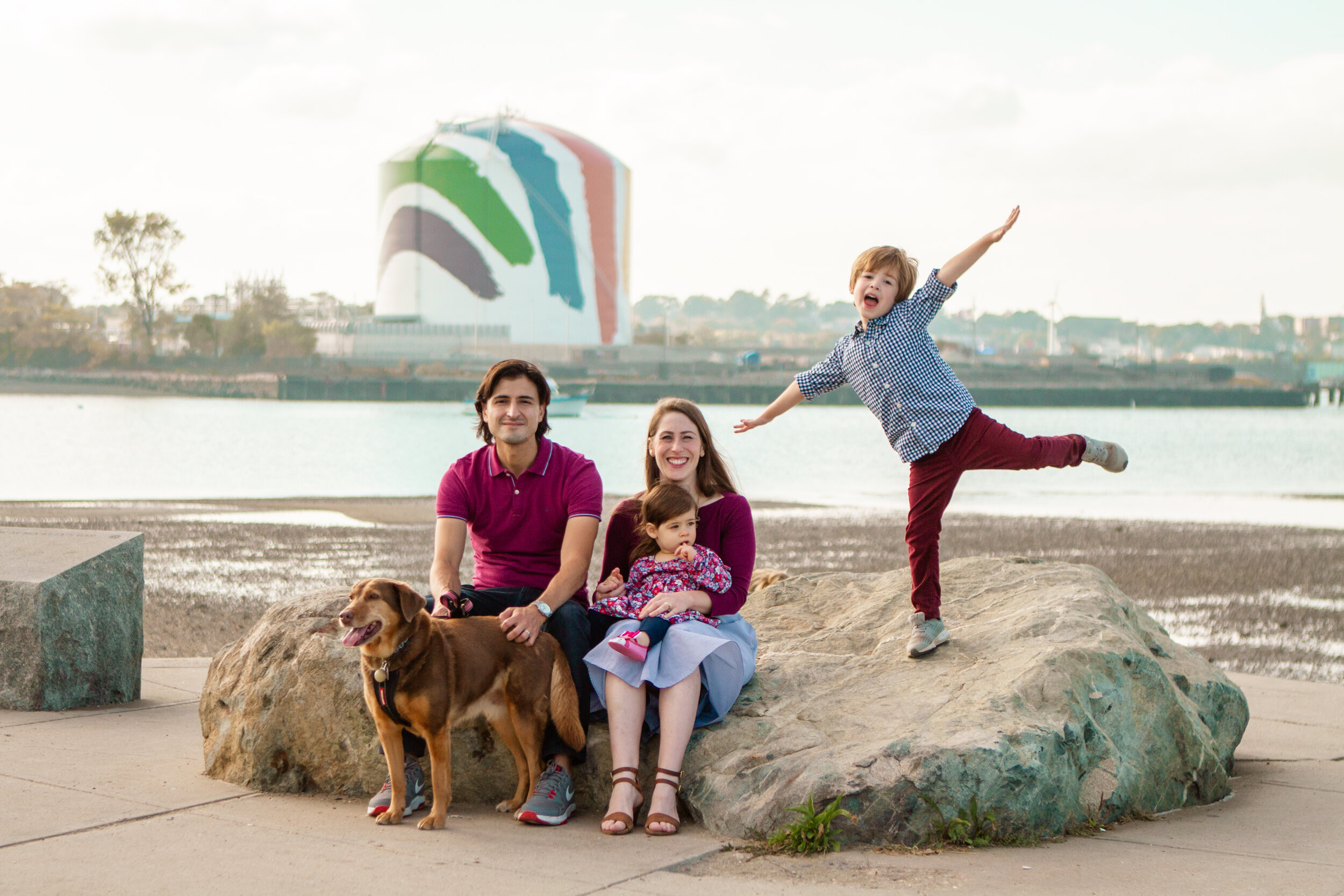 Boston Family Photography, Quincy Family Photography, Squantum Point Park, Boston Harbor, Shannon Sorensen Photography