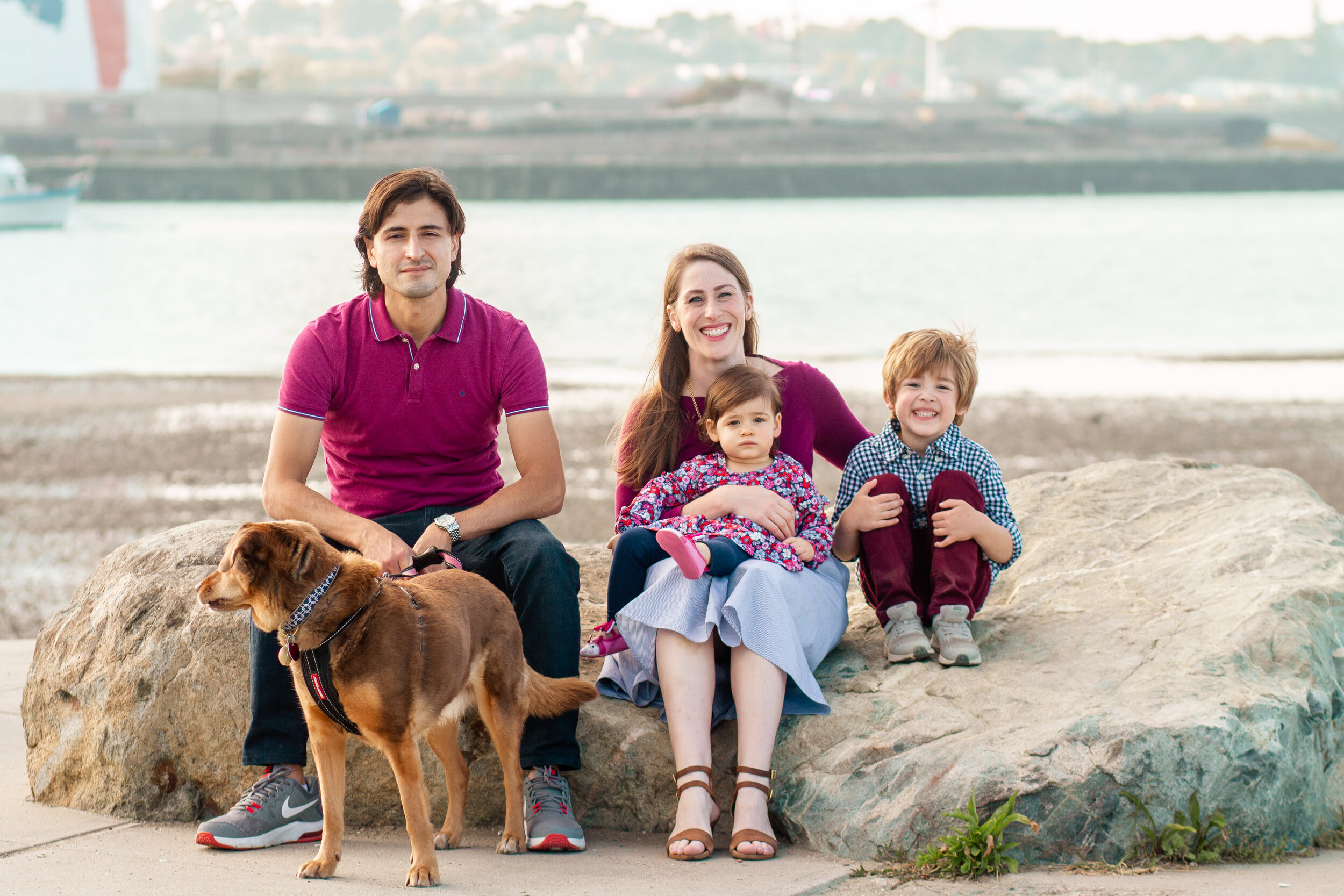 Boston Family Photography, Quincy Family Photography, Squantum Point Park, Boston Harbor, Shannon Sorensen Photography