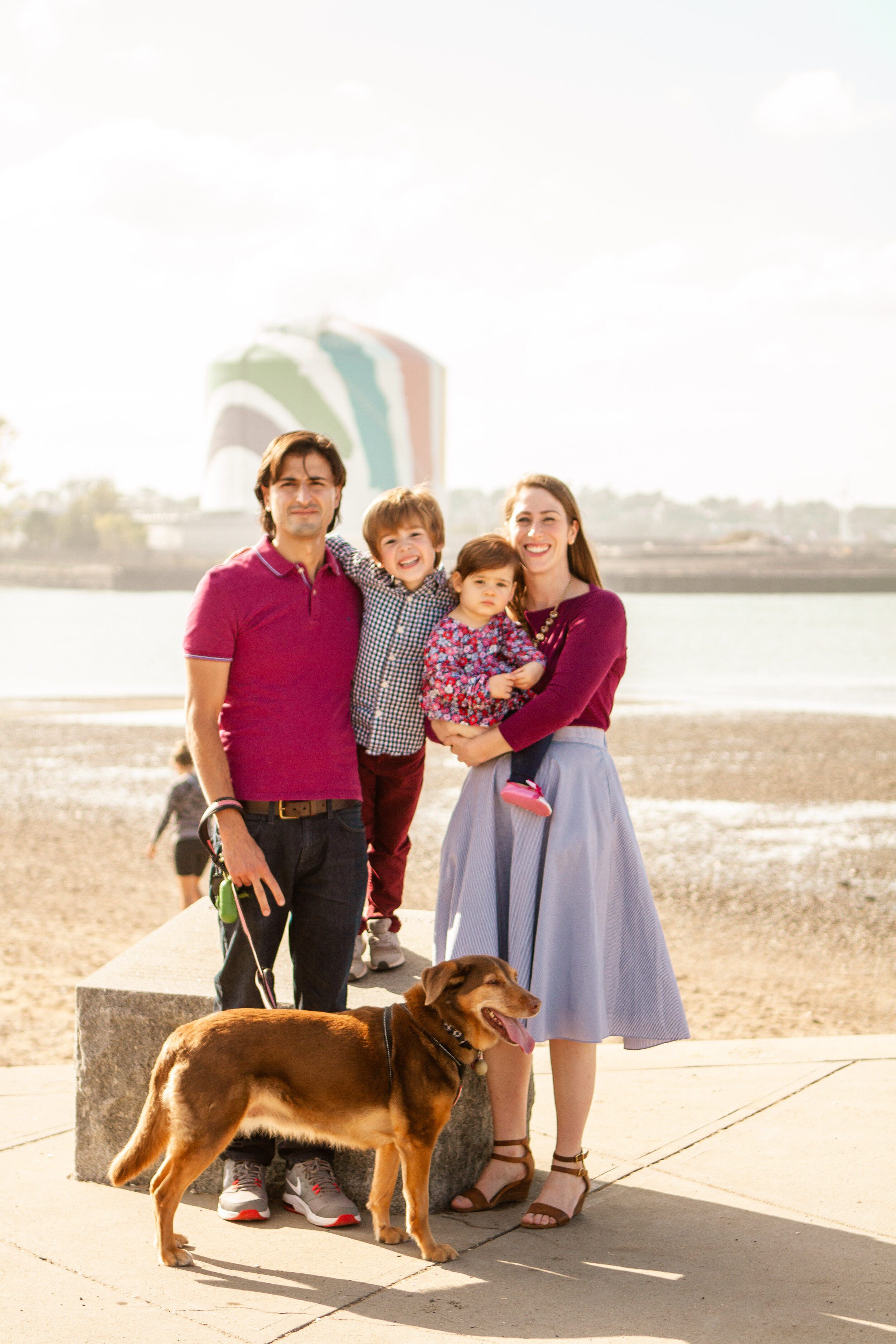 Boston Family Photography, Quincy Family Photography, Squantum Point Park, Boston Harbor, Shannon Sorensen Photography