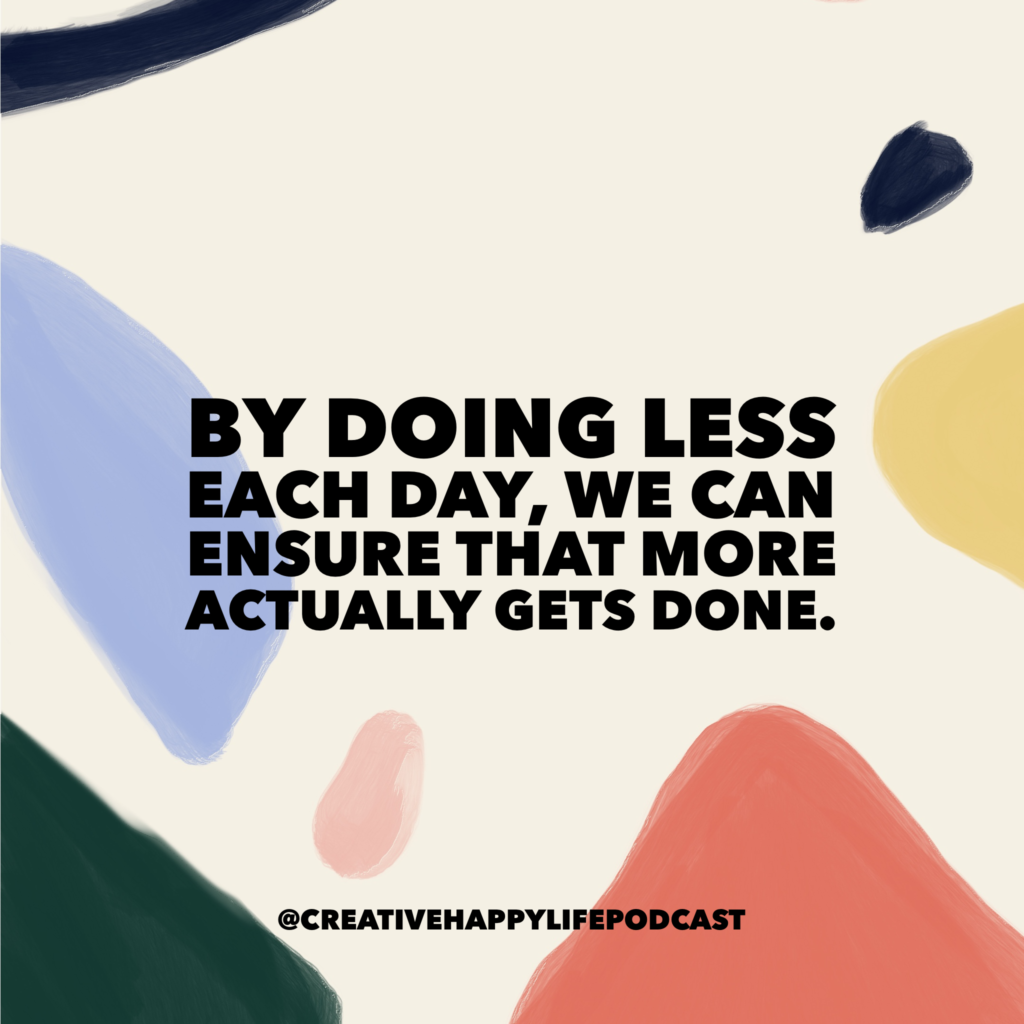 Why I'm Loving Block Scheduling :: Creative Happy Life Podcast Episode 12