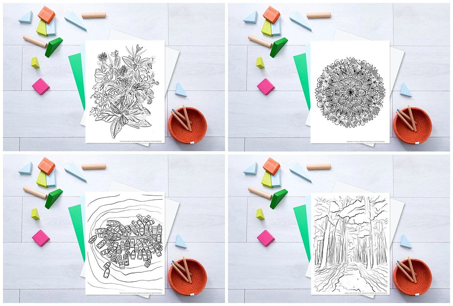 New Coloring Pages :: February 2021