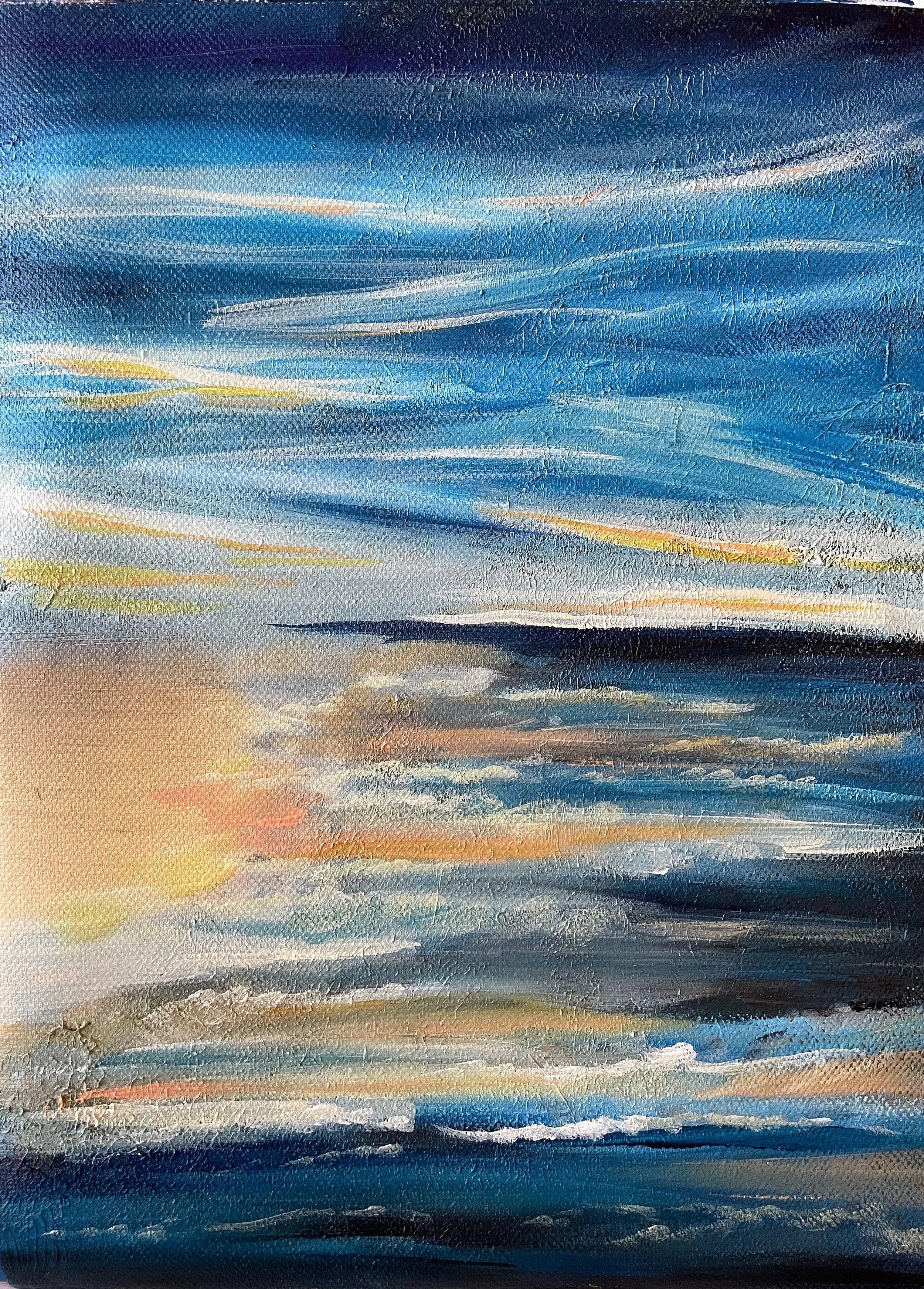Available "Follow the Sun" 9x12