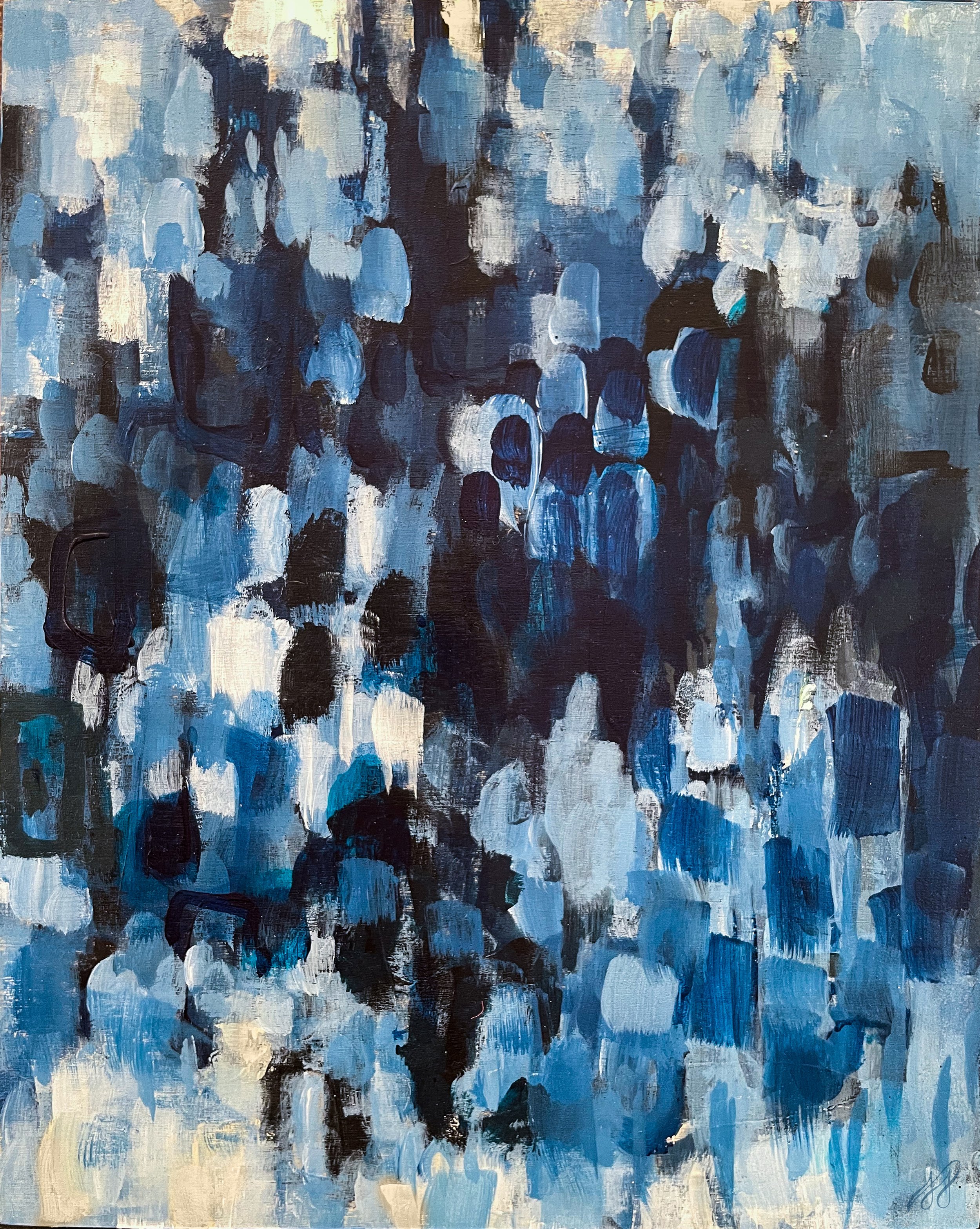 For You Blue_Expressionist Abstract Painting_Shannon Sorensen.jpg