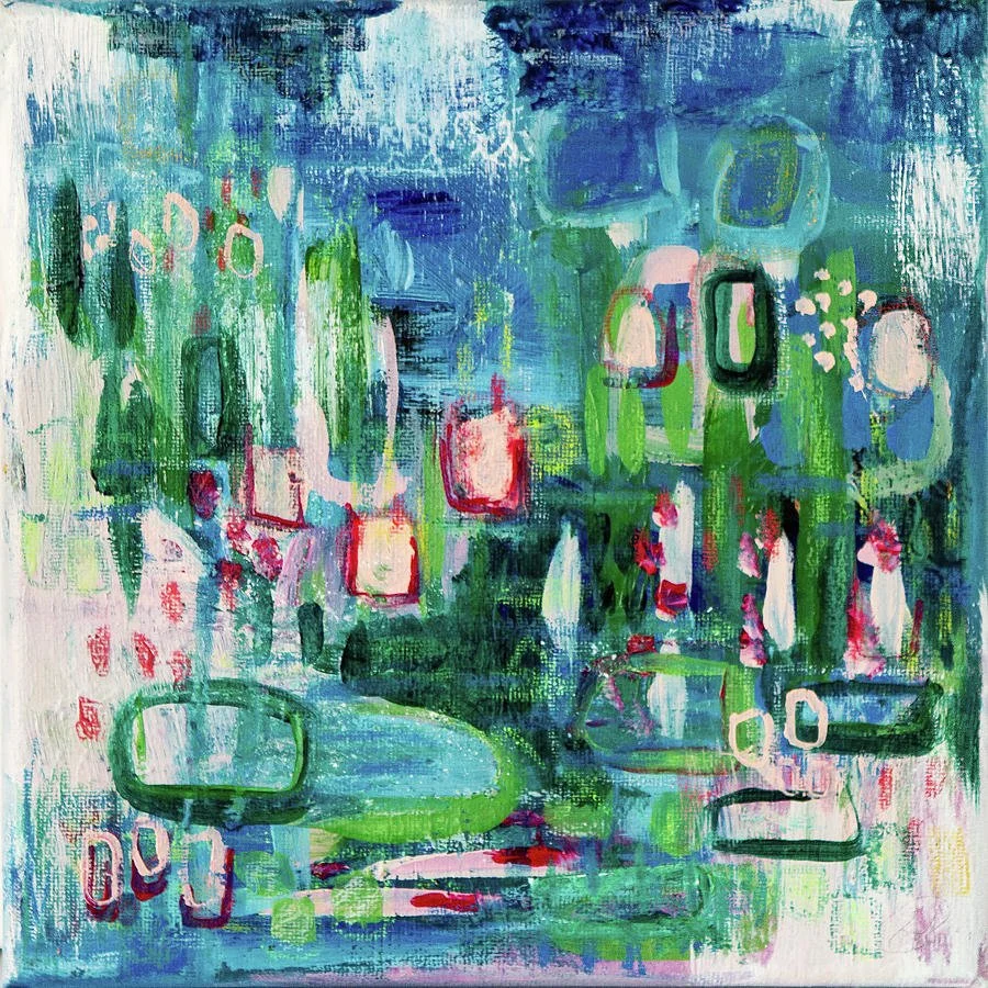 Lillies On the Pond 