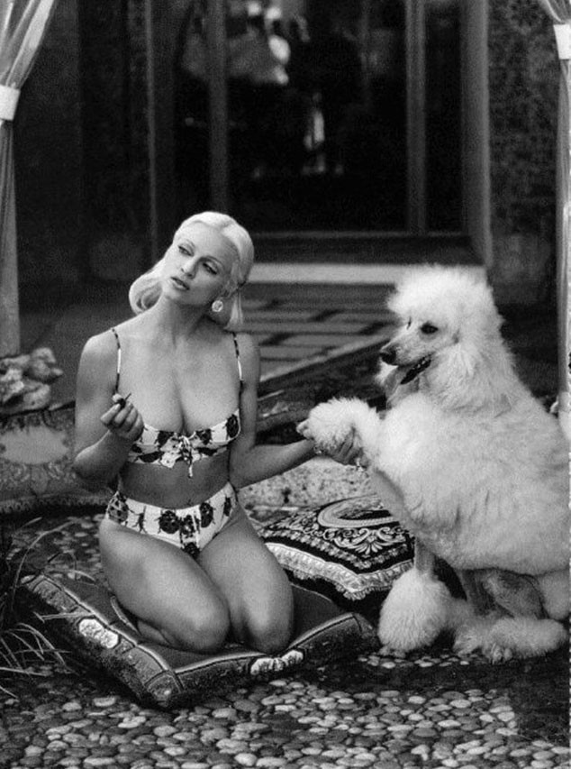 Madonna's 1st Versace Campaign in 1995