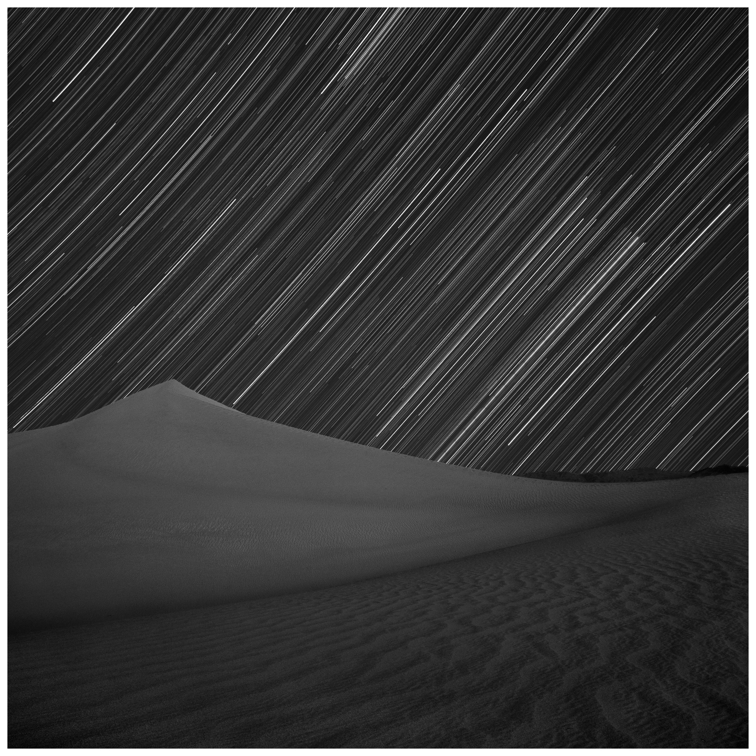 Orion Over Mesquite Dunes, Death Valley