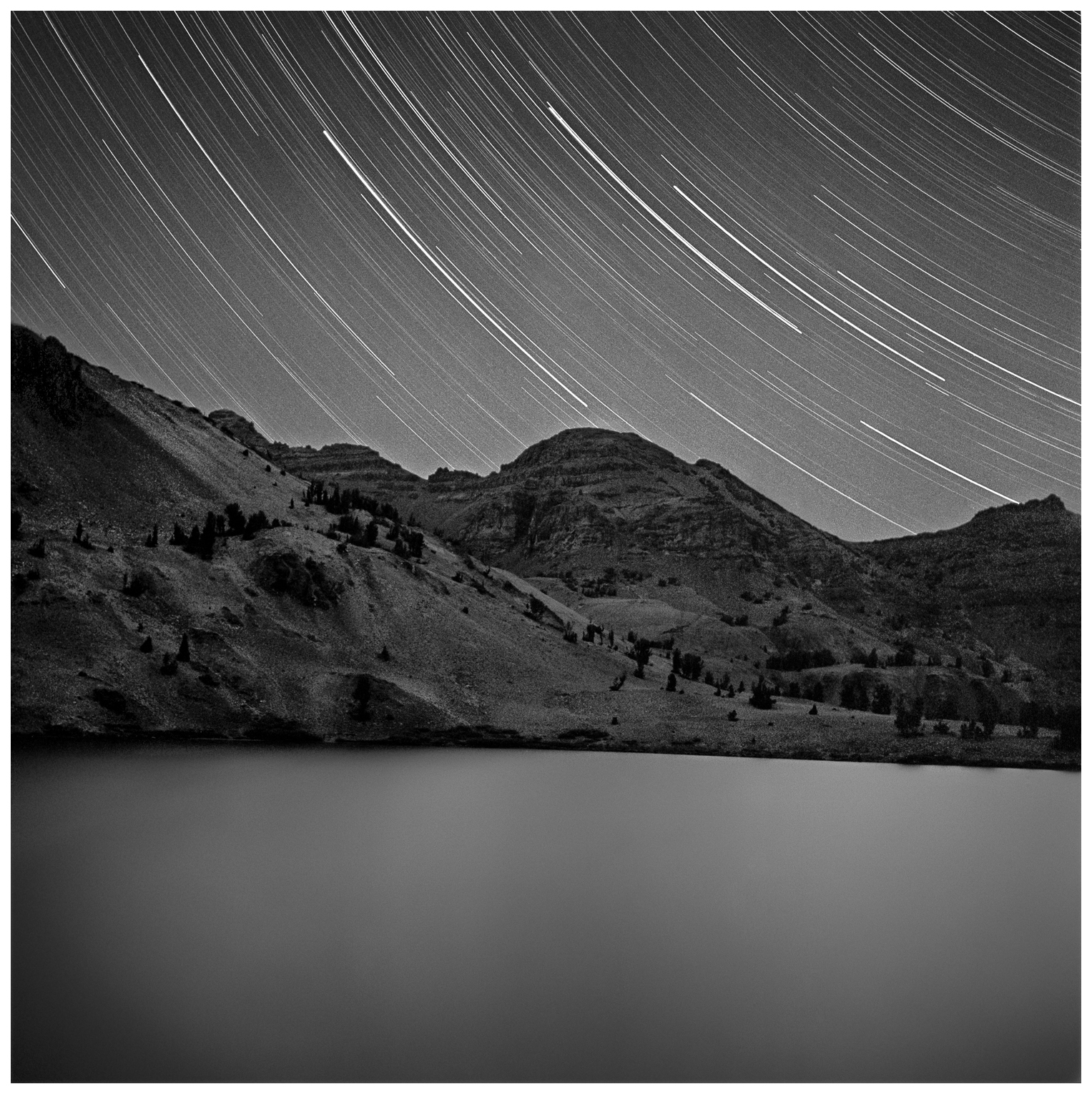 Big Dipper Over Leavitt Lake 