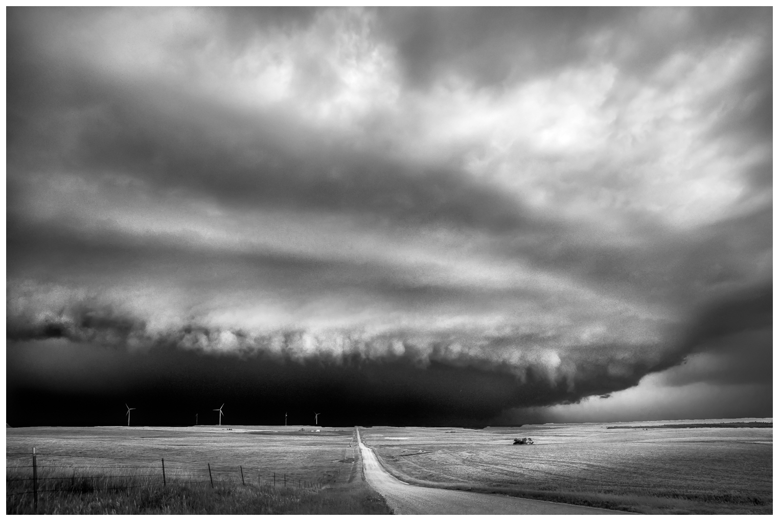 Driving into Darkness Near Crow Lake, South Dakota.jpg