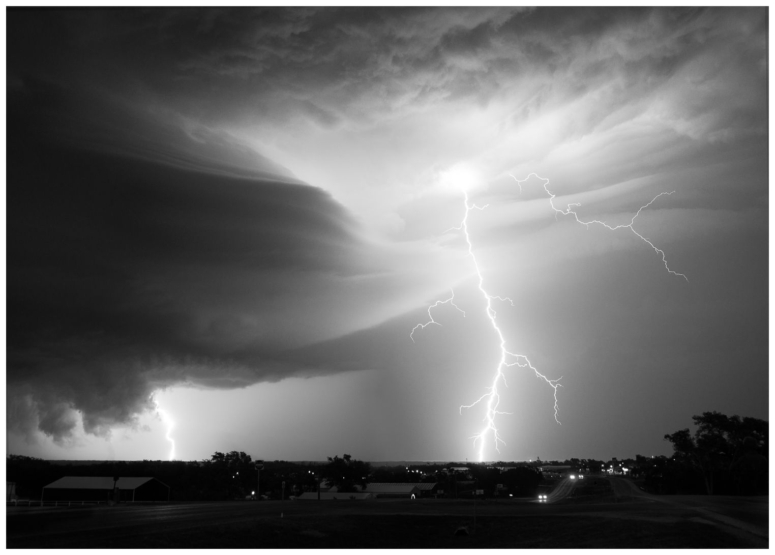 Lightning Storm Near Canadian, Texas 3