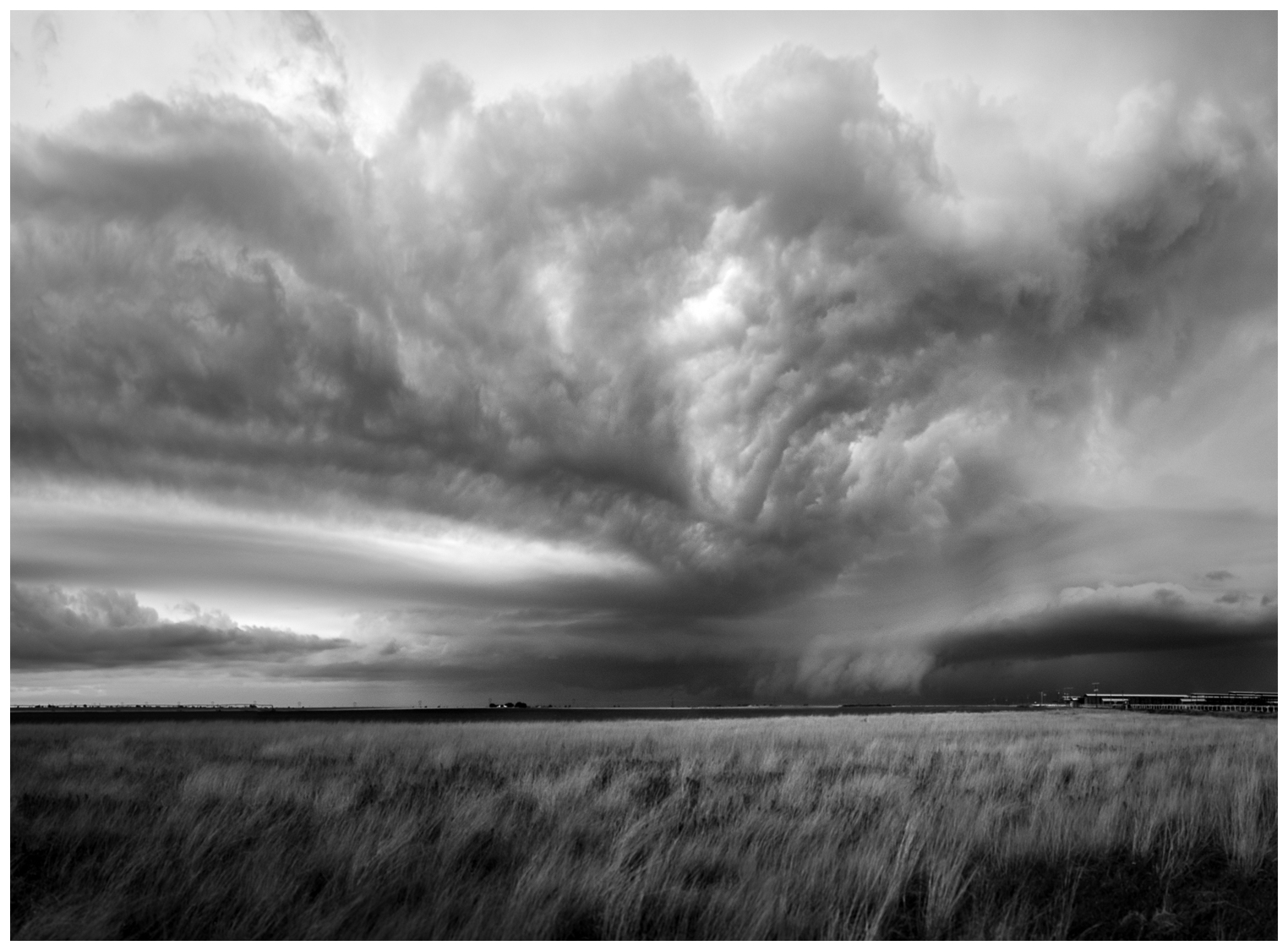 Storm Building Near Clovis, New Mexico