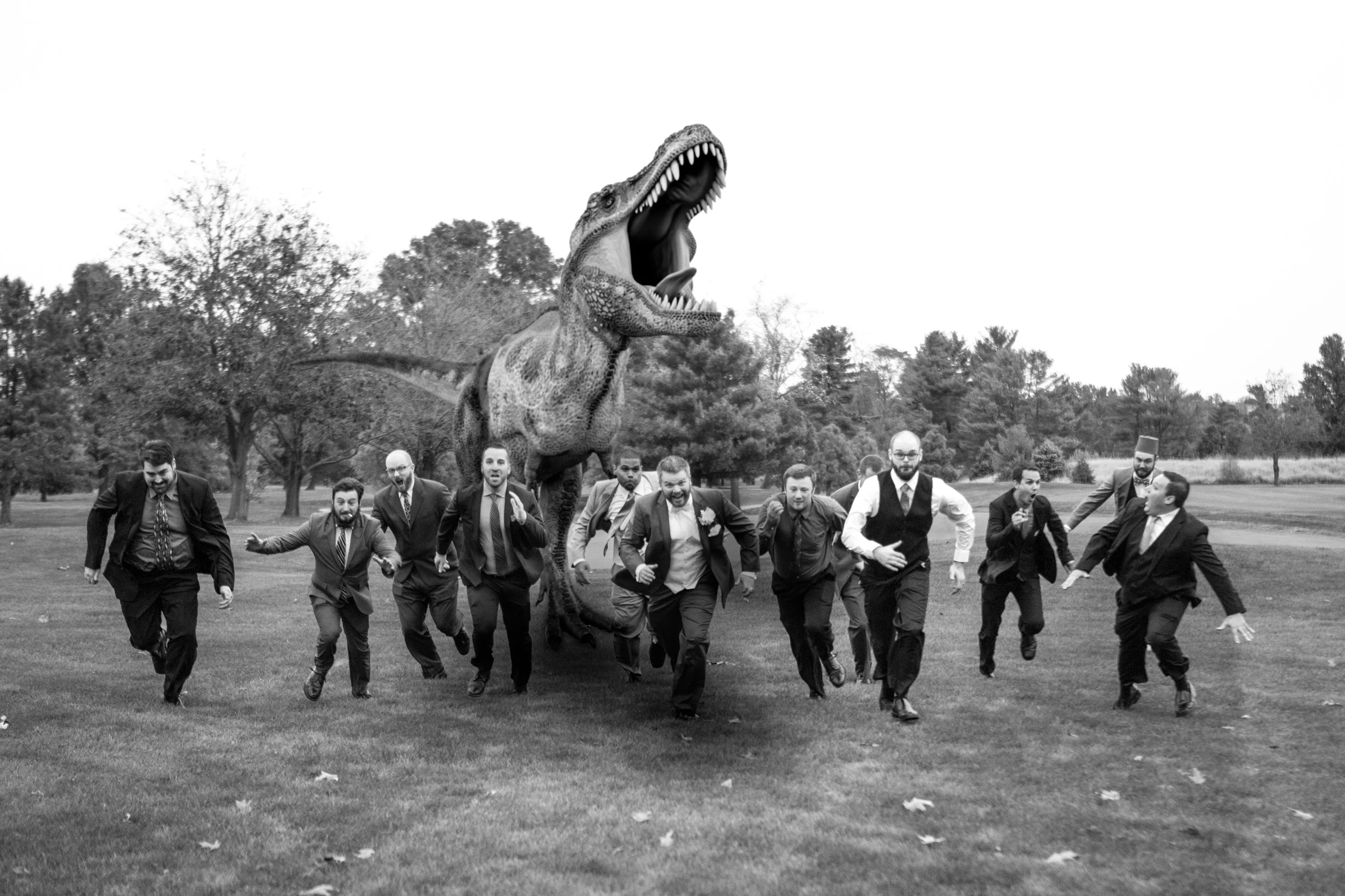 Samantha + Pat + T-Rex