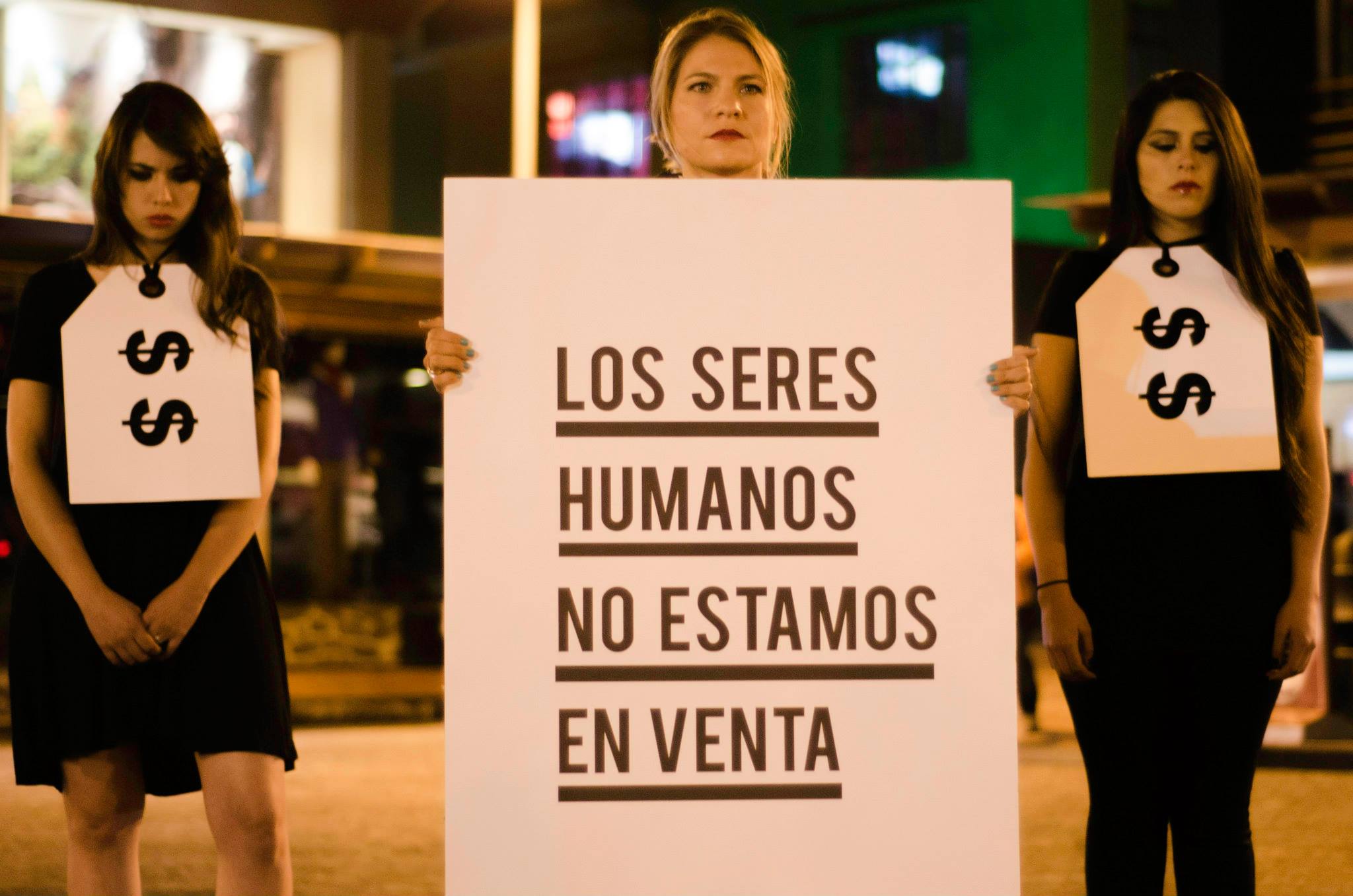 "Humans Aren't For Sale"
